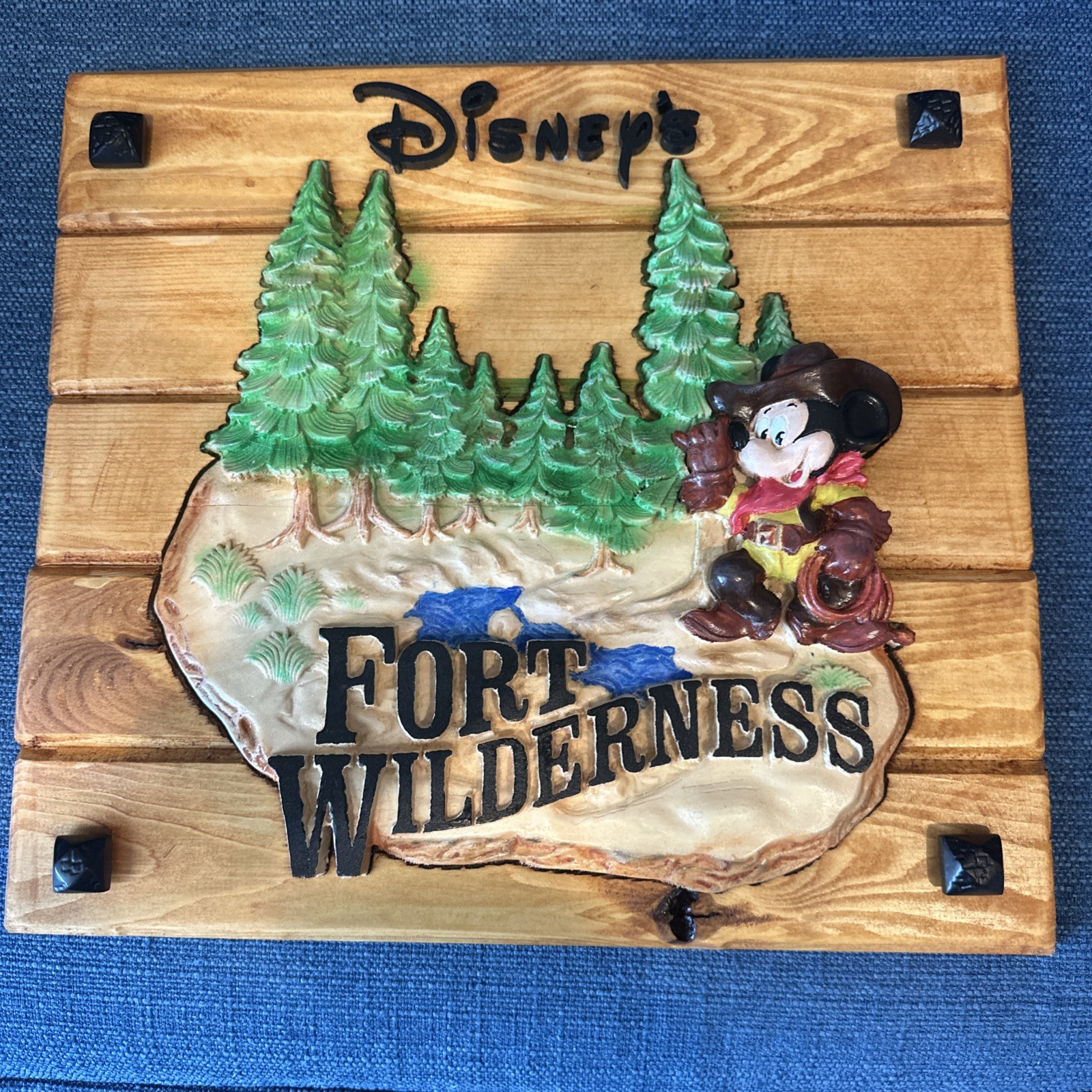 Disney's Fort Wilderness Campground Custom Sign Disney's Fort Wilderness Campground Custom Sign