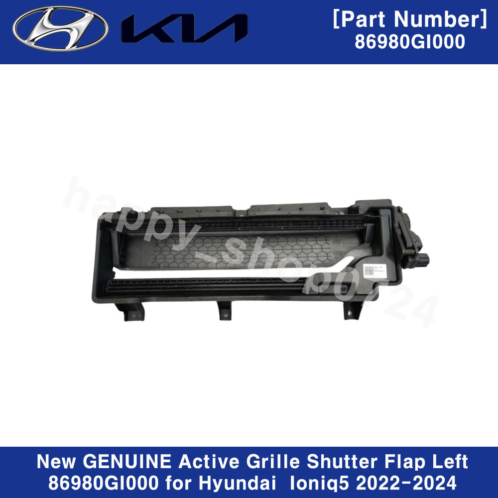 GENUINE Active Grille Shutter Flap Left 86980GI000 for Hyundai Ioniq5 22 - 24