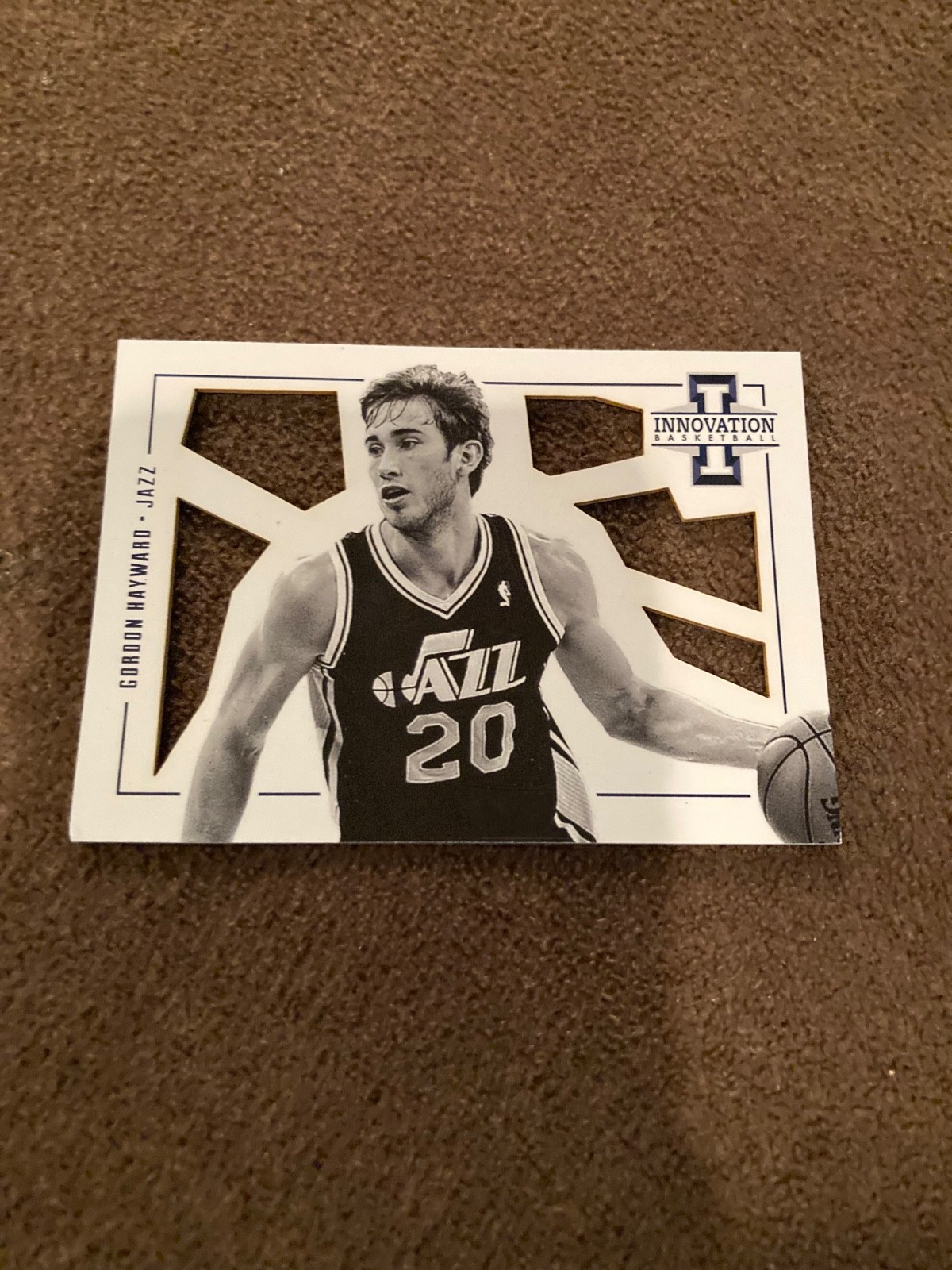 Gordon Hayward 2012-13 Panini Innovation Laser Cut SSP #51 Rare (Read) Gordon Hayward 2012-13 Panini Innovation Laser Cut SSP #51 Rare (Read)