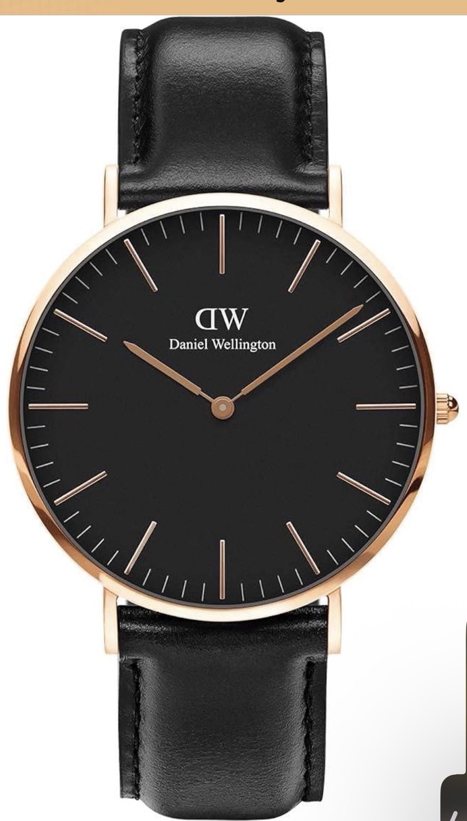 Daniel Wellington Classic Men’s Watch - 36mm - 40mm Case DW00100139 Daniel Wellington Classic Men’s Watch - 36mm - 40mm Case DW00100139