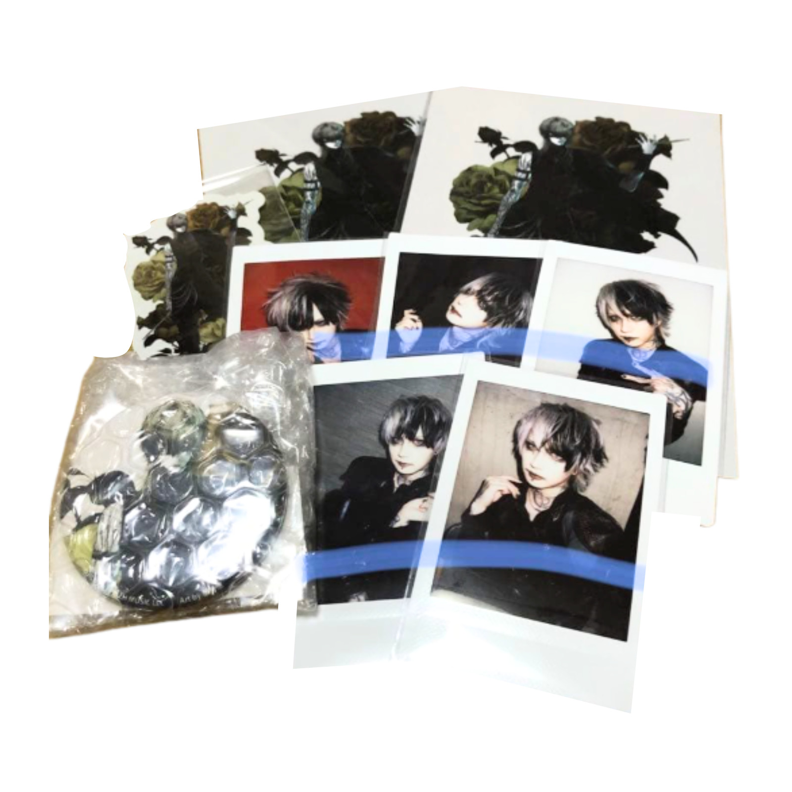 JILUKA Zyean Cheki Sticker Postcard 9Piece Photo Onkure Exclusive Visual Kei