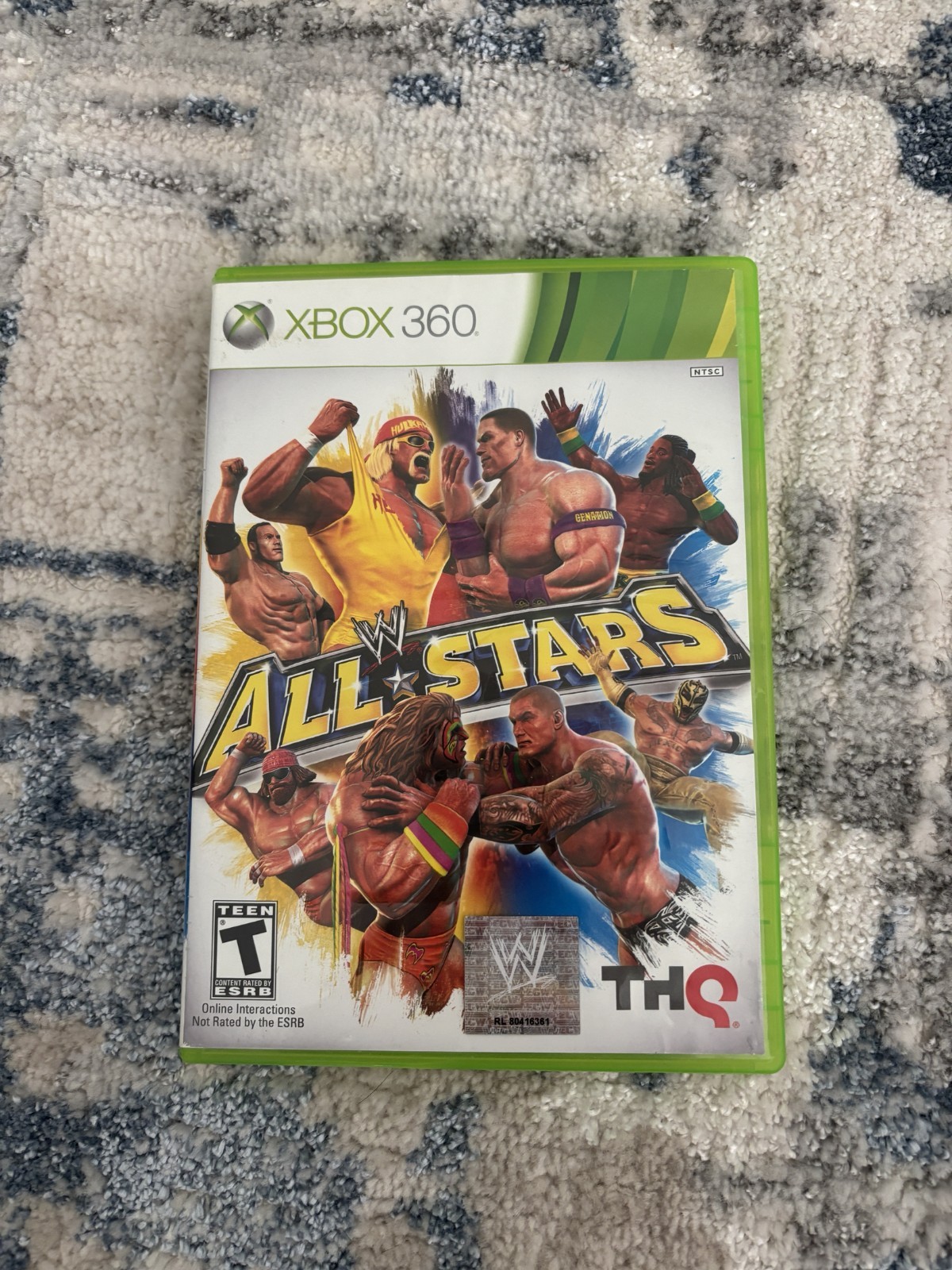 THQ WWE All Stars Manual Included Microsoft Xbox 360 NTSC-U/C T 2011 THQ WWE All Stars Manual Included Microsoft Xbox 360 NTSC-U/C T 2011