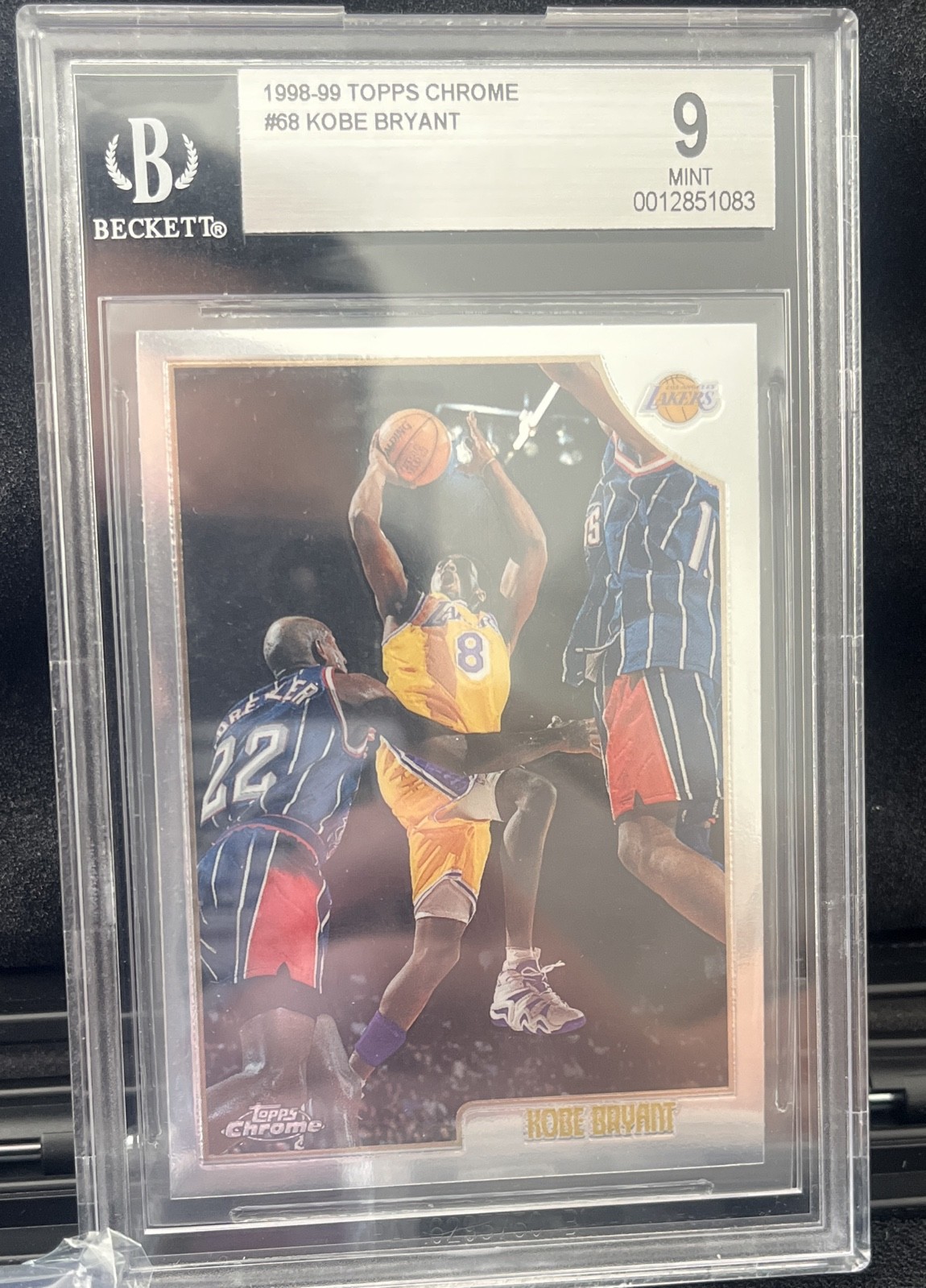 1998-1999 Topps Chrome Kobe Bryant HOF 