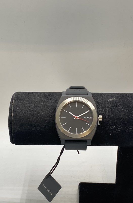Nixon Time Teller OPP Men\'s Watch Recycled Plastic Black New with Box