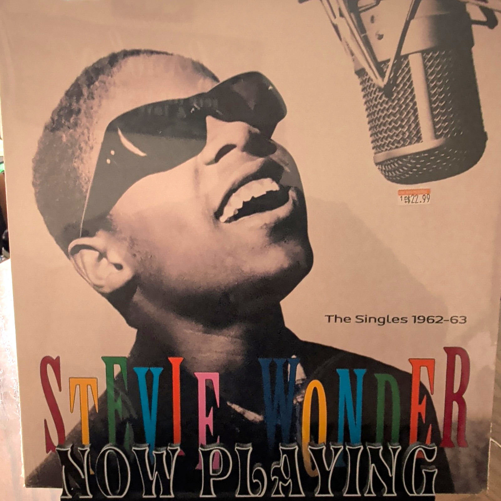 Stevie Wonder Now Playing: The Singles 1962-63 Vinyl LP Motown Compilation