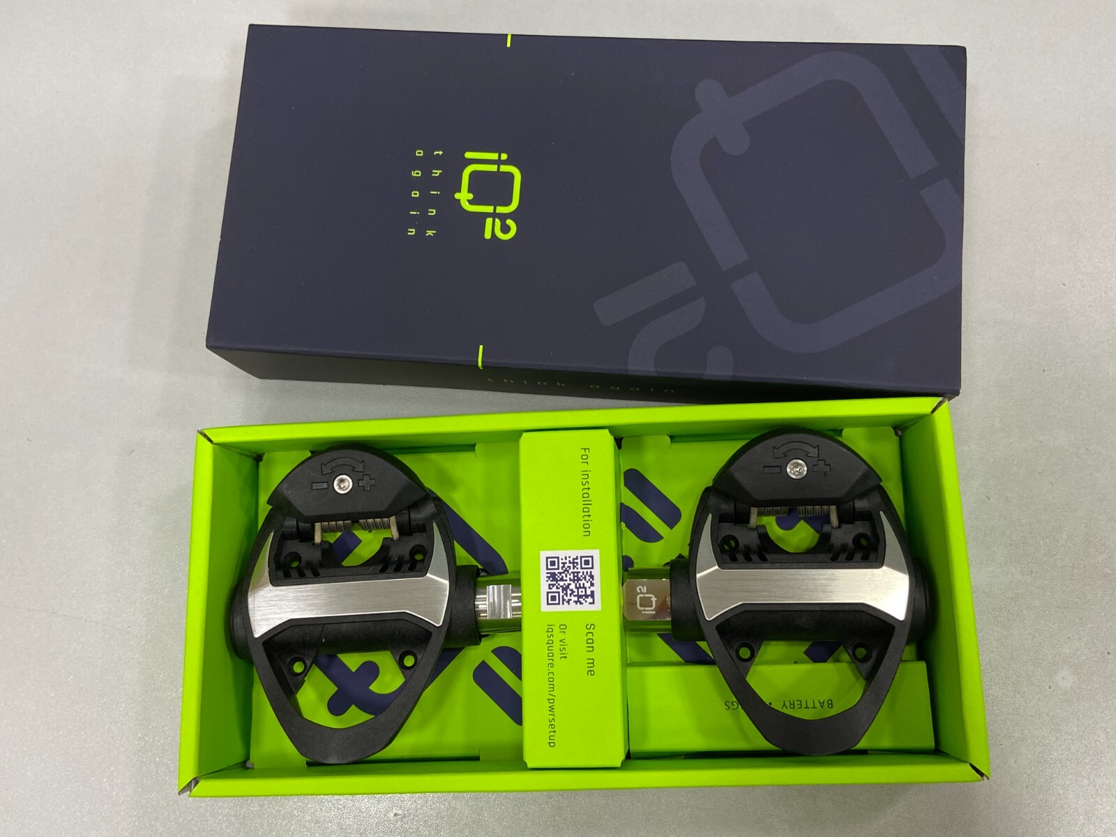 IQ Square Power Meter Road Pedal – Single V2 ( Left Side SRM Favero Rally Look)