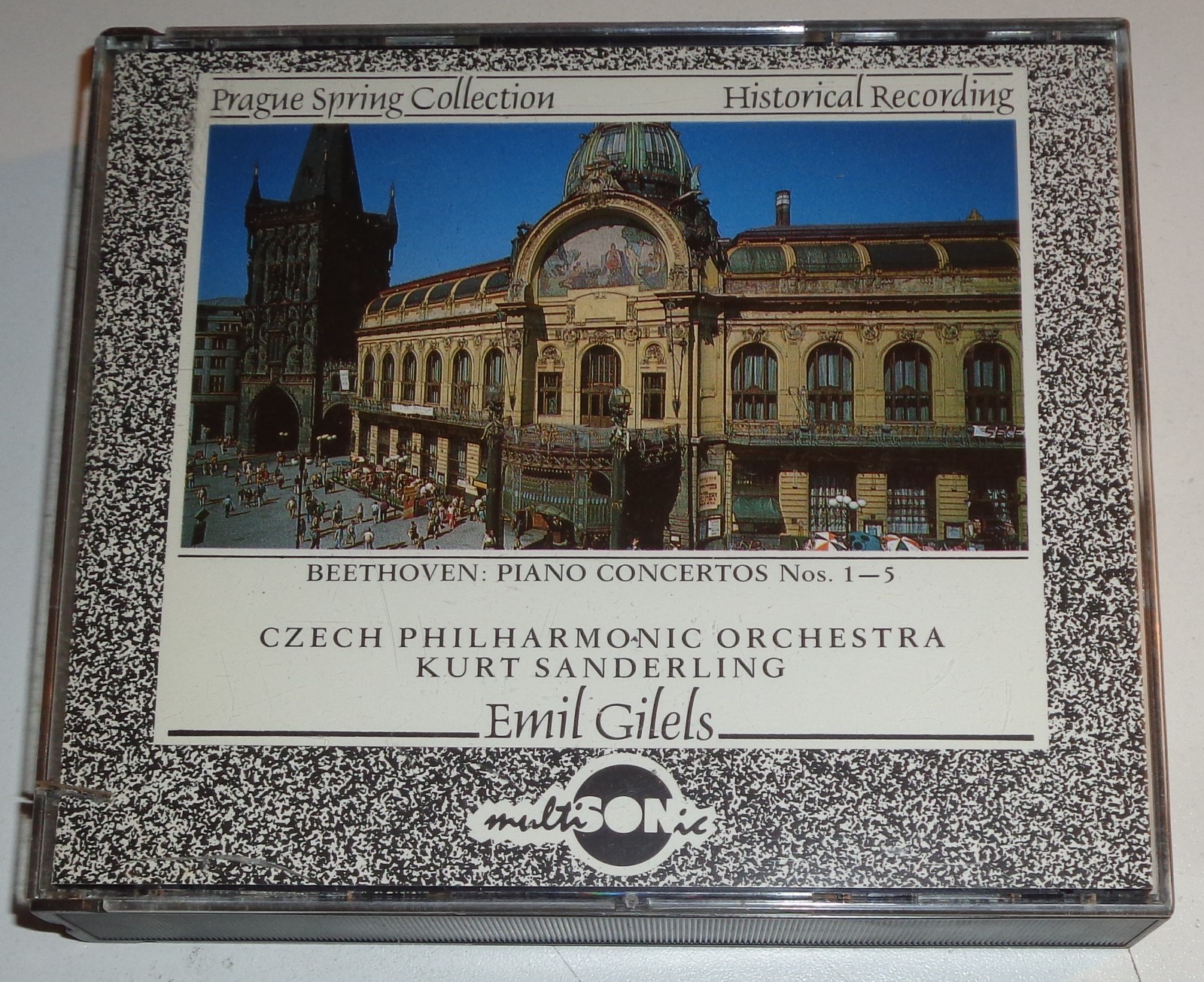 Emil Gilels / Beethoven Piano Concertos No.1-5 Prague Spring Multisonic 3 CD set Emil Gilels / Beethoven Piano Concertos No.1-5 Prague Spring Multisonic 3 CD set