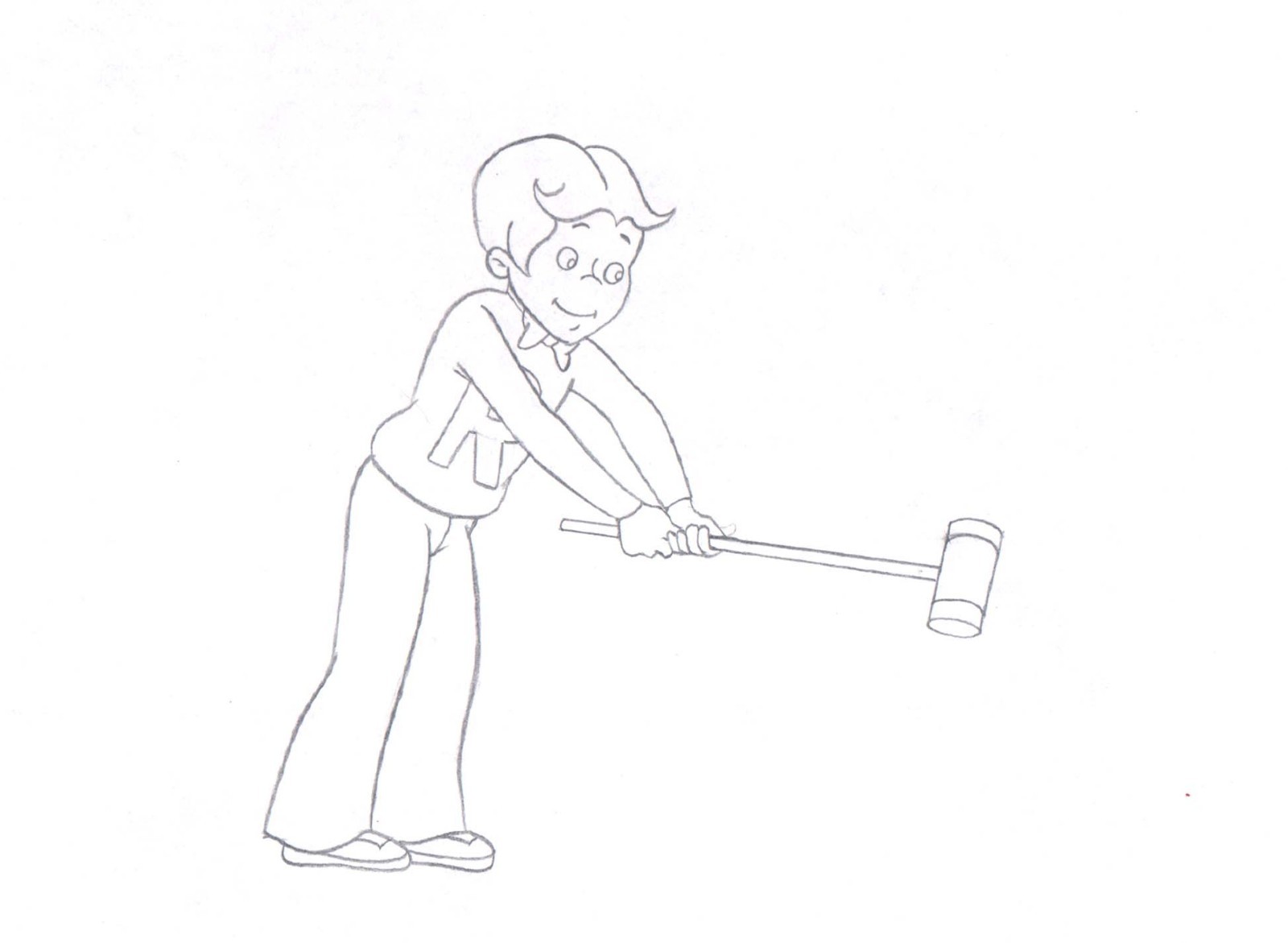 Richie Rich 1981 Production Animation Cel drawing Hanna Barbera