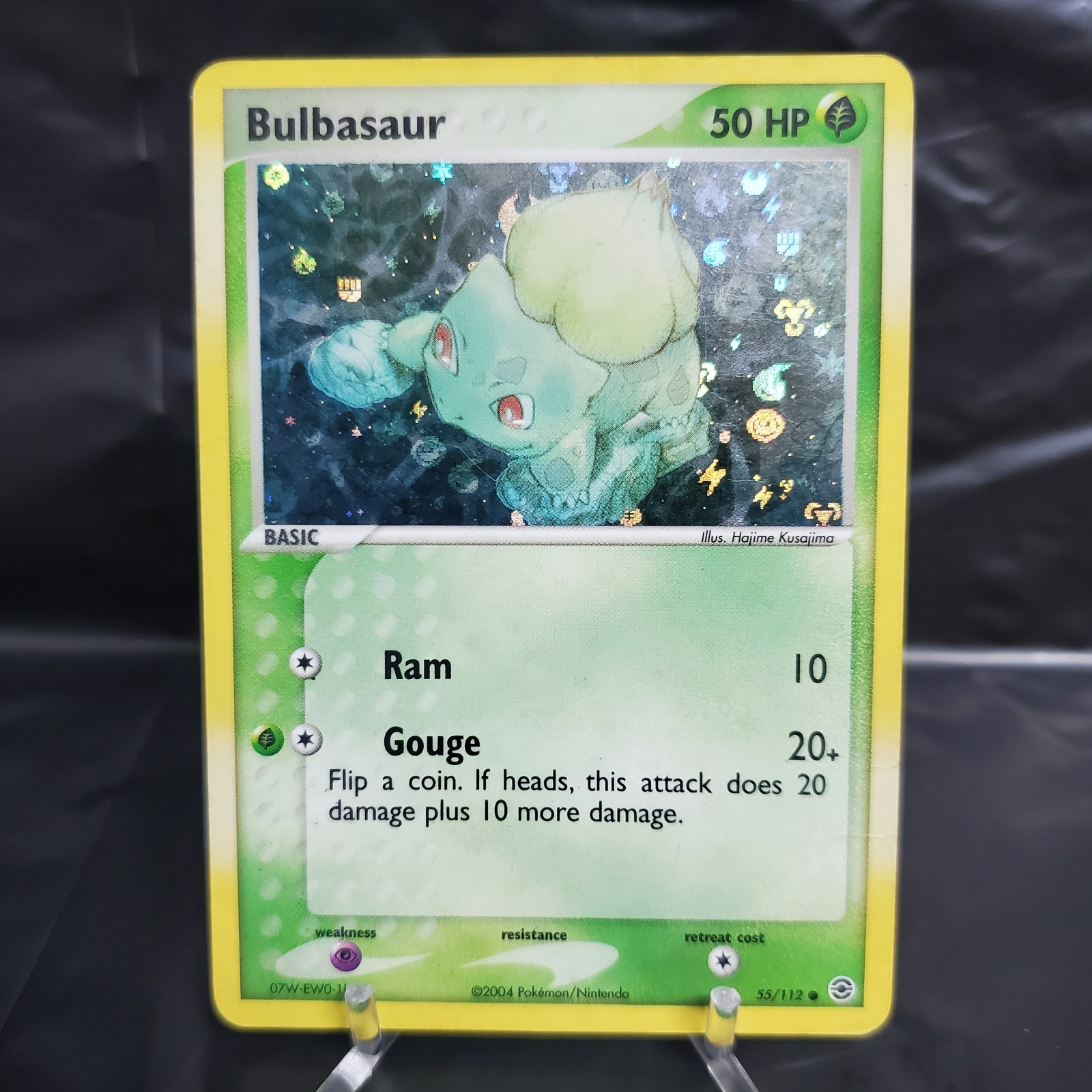 Bulbasaur 55/112 Reverse Holo EX FireRed & LeafGreen 2004 Pokémon LP