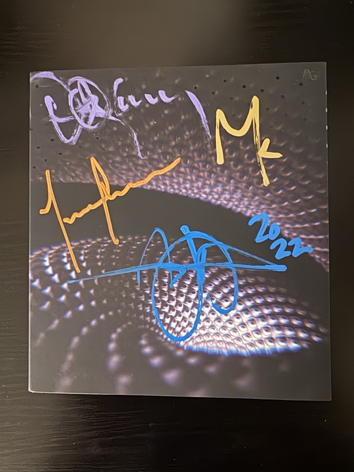 Tool - Fear Inoculum CD Band Signed - San Diego - Viejas Arena 1/19/22
