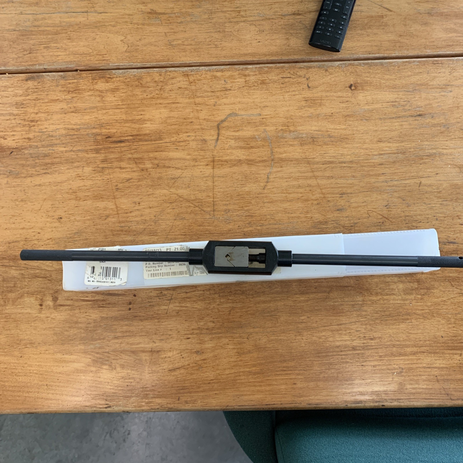 Vintage GTD Greenfield Mass USA No 7 Adjustable Tap  Wrench, Mint Condition 