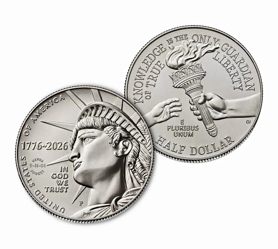 2026-P Enduring Liberty Half Dollar 9-11-01 Never Forget Privy 1 Coin US Presale