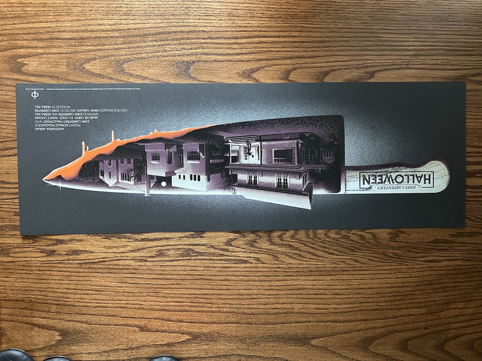 Halloween Mondo 12x36 Poster Melvin Mago Limited Edition Screen Print