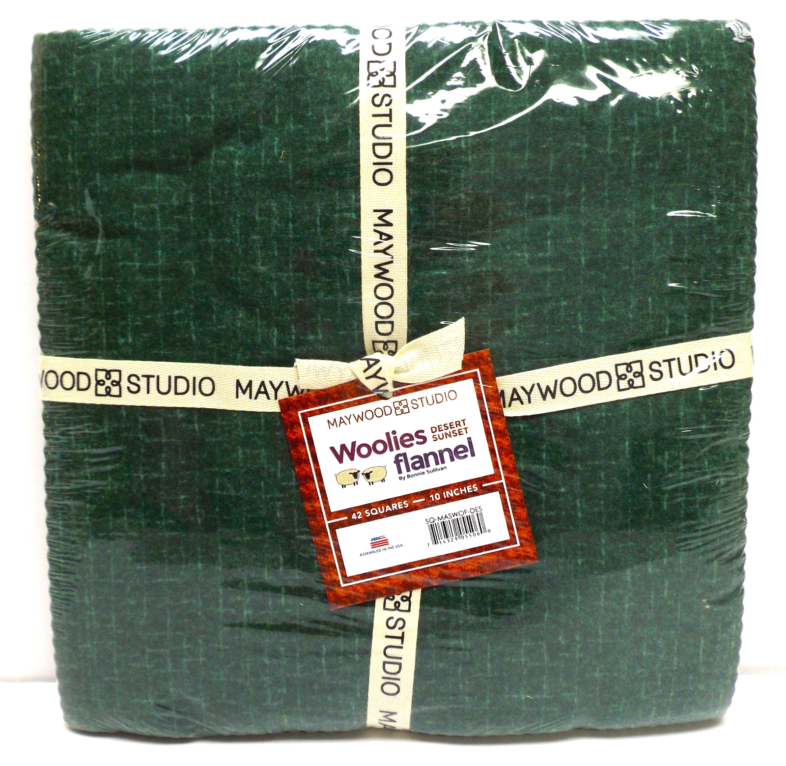 MAYWOOD STUDIO Woolies DESERT SUNSET Cotton Flannel 10