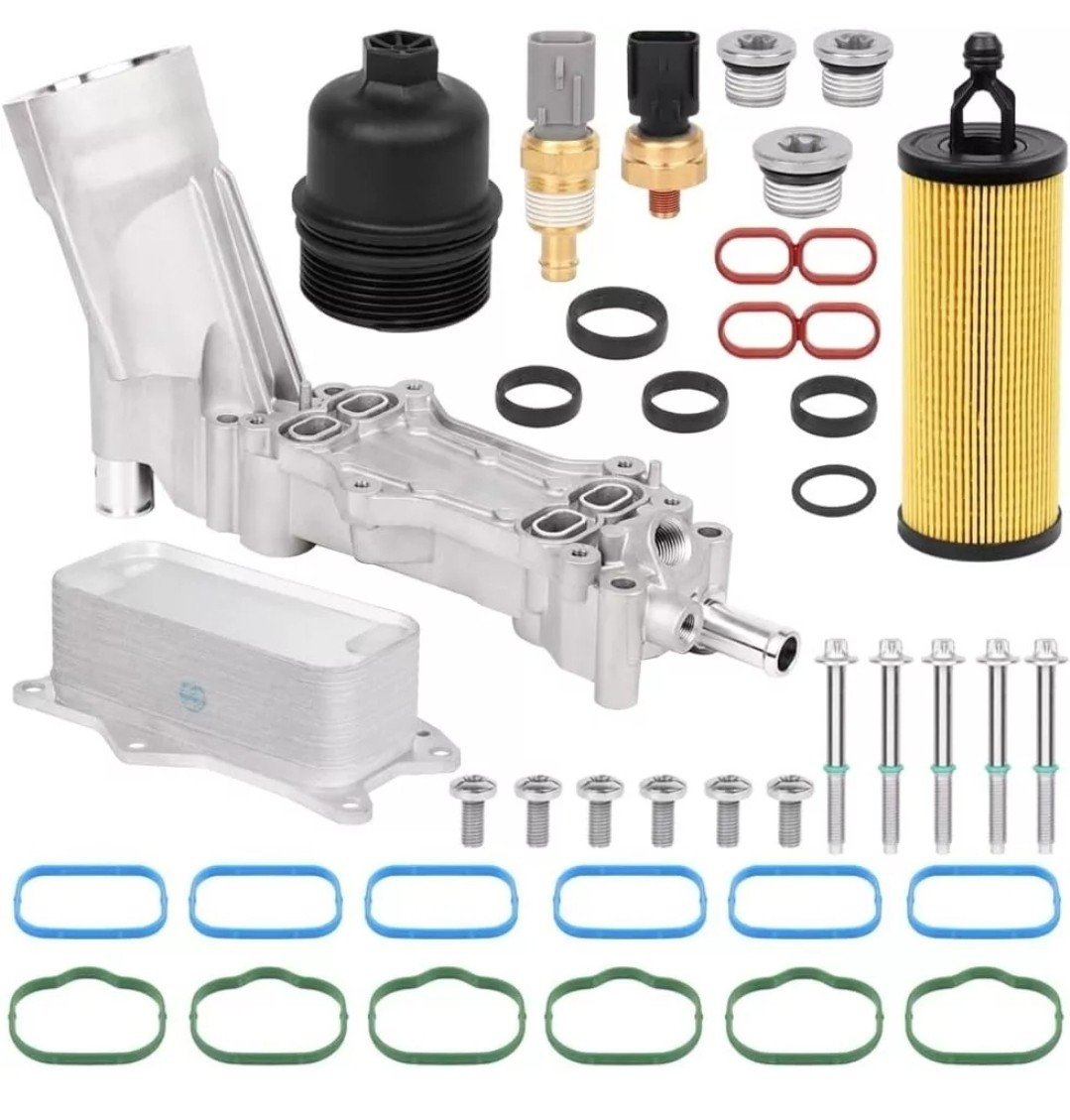 926-959 Aluminum Engine Oil Cooler and Oil Filter Housing Adapter 926-876 Fit... 926-959 Aluminum Engine Oil Cooler and Oil Filter Housing Adapter 926-876 Fit...