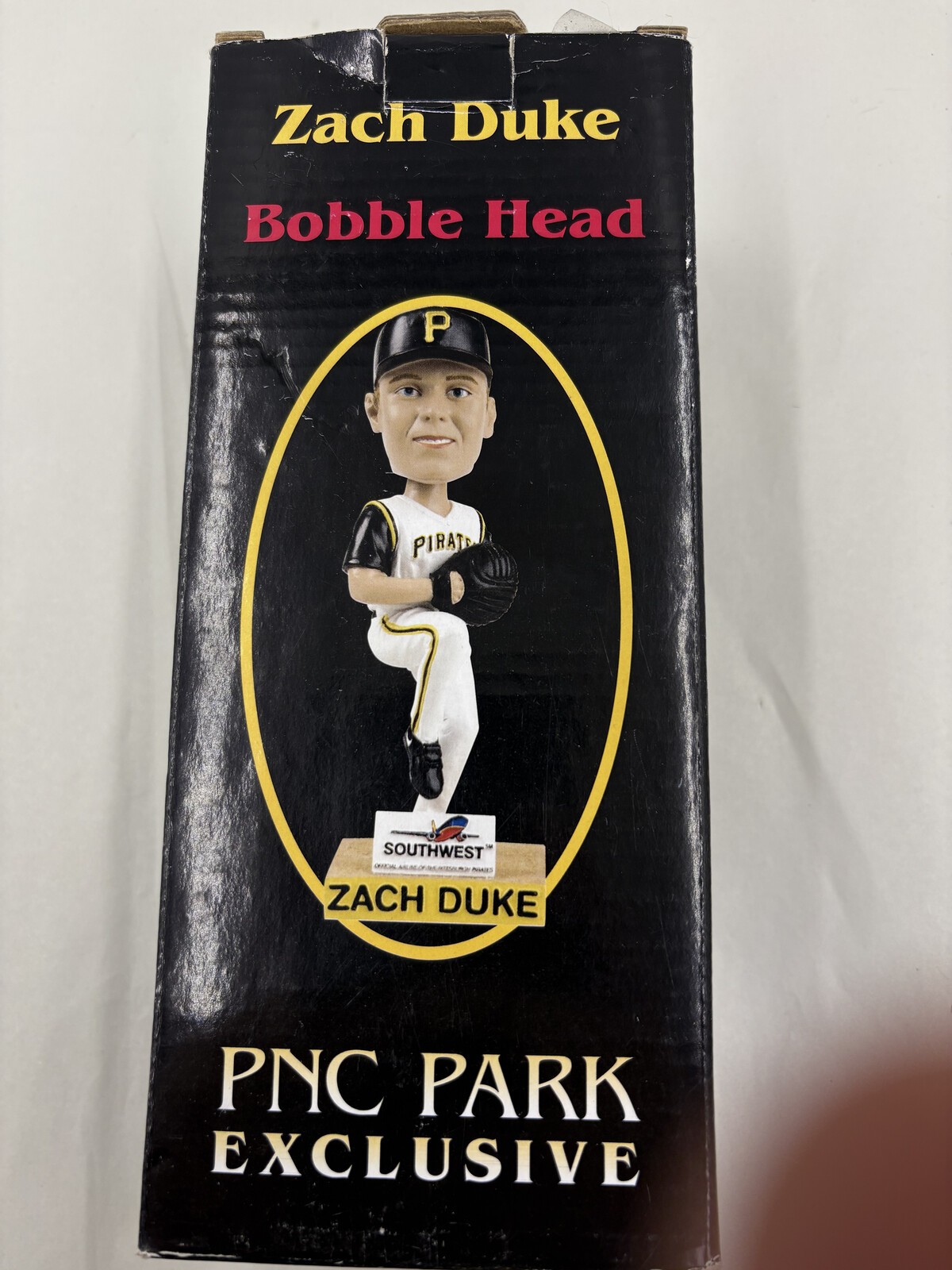 2006 Zach Duke Pittsburgh Pirates PNC Park SGA Bobblehead w/ Box