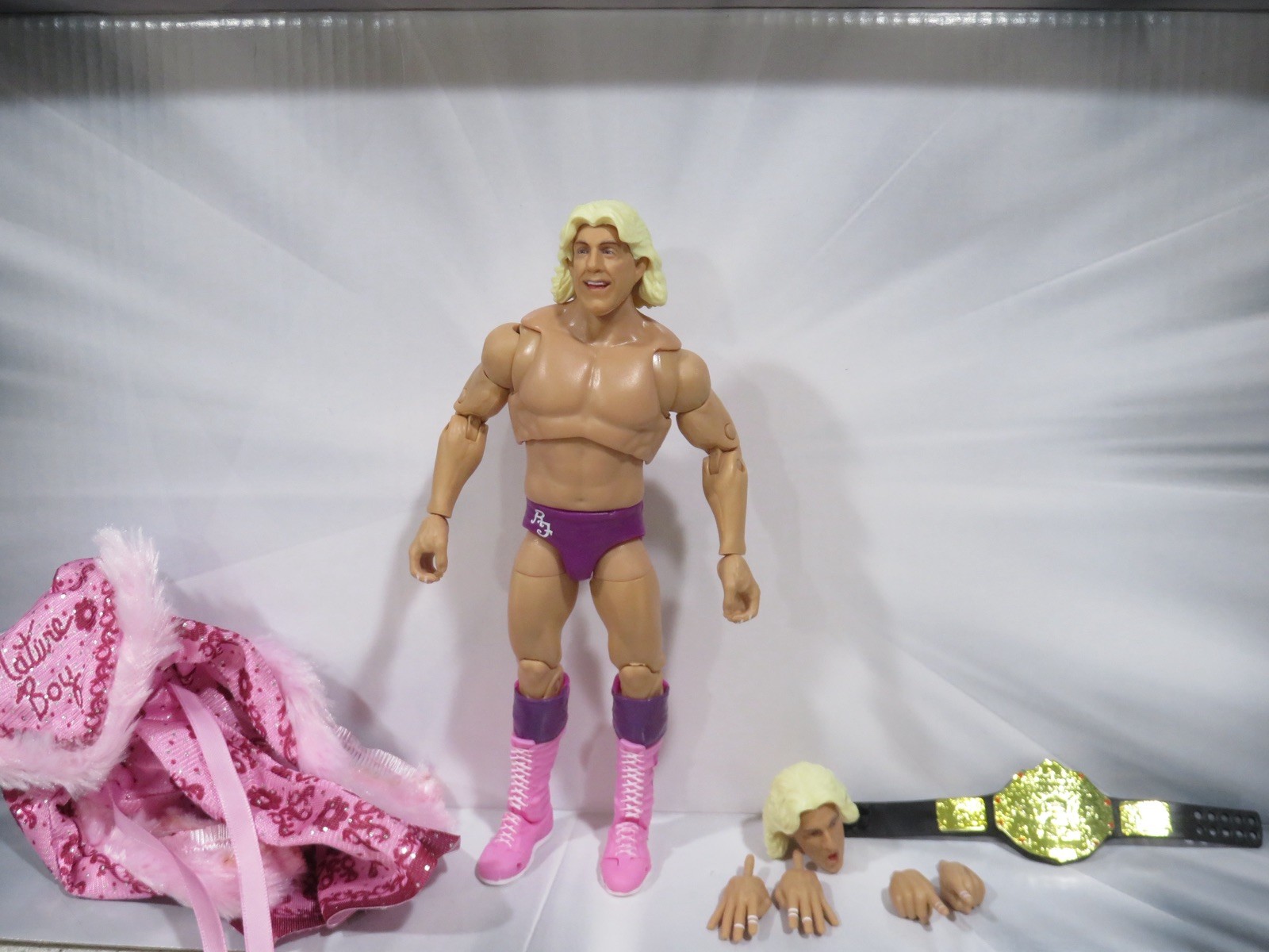 WWE MATTEL Ultimate Edition 9 Ric Flair Complete