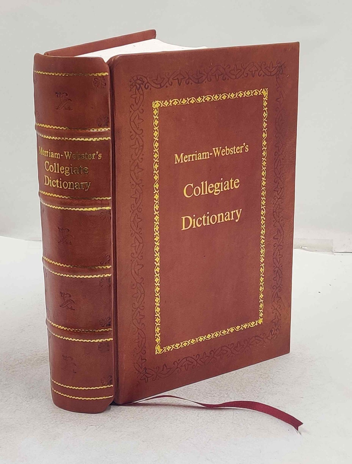 Merriam-Webster\'s Collegiate Dictionary [PREMIUM LEATHER BOUND]