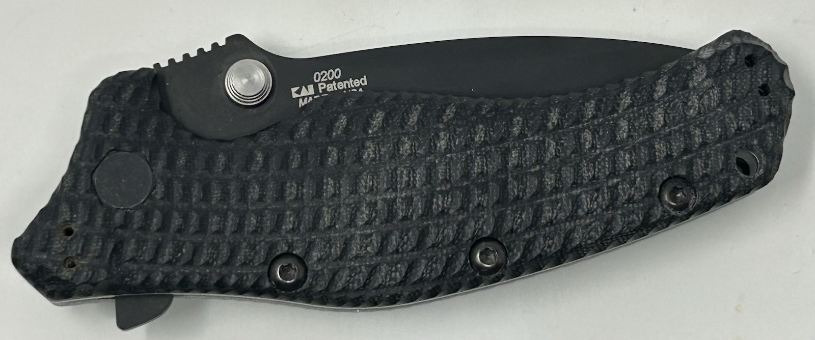 Zero Tolerance ZT 0200 Liner Lock Knife Black G-10 4\ Zero Tolerance ZT 0200 Liner Lock Knife Black G-10 4\