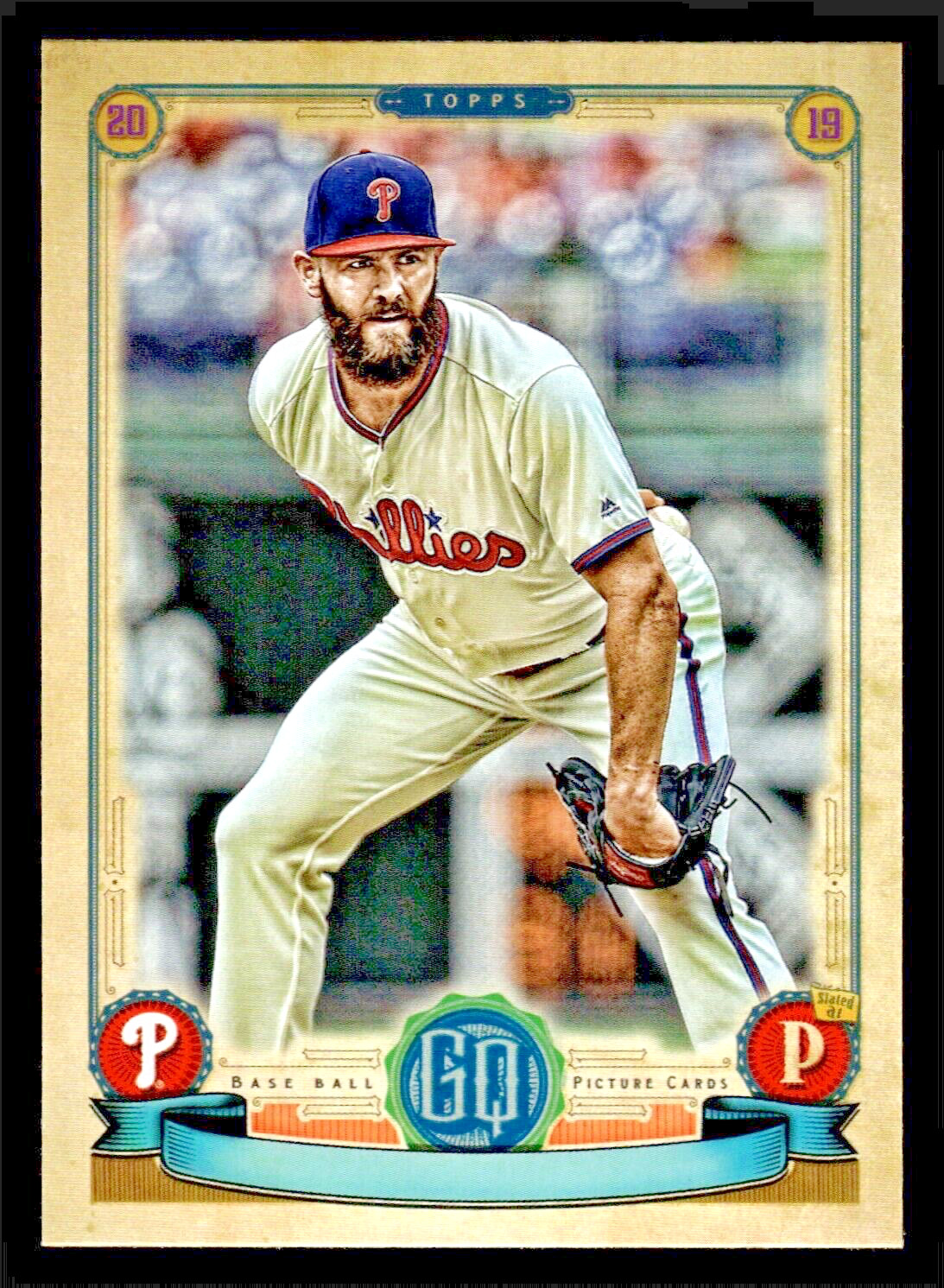 2019 Topps Gypsy Queen Jake Arrieta Missing Nameplate #31 2019 Topps Gypsy Queen Jake Arrieta Missing Nameplate #31
