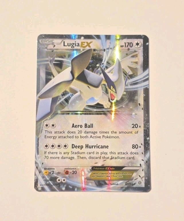 Pokemon Lugia EX 68/98 Ultra Rare LP