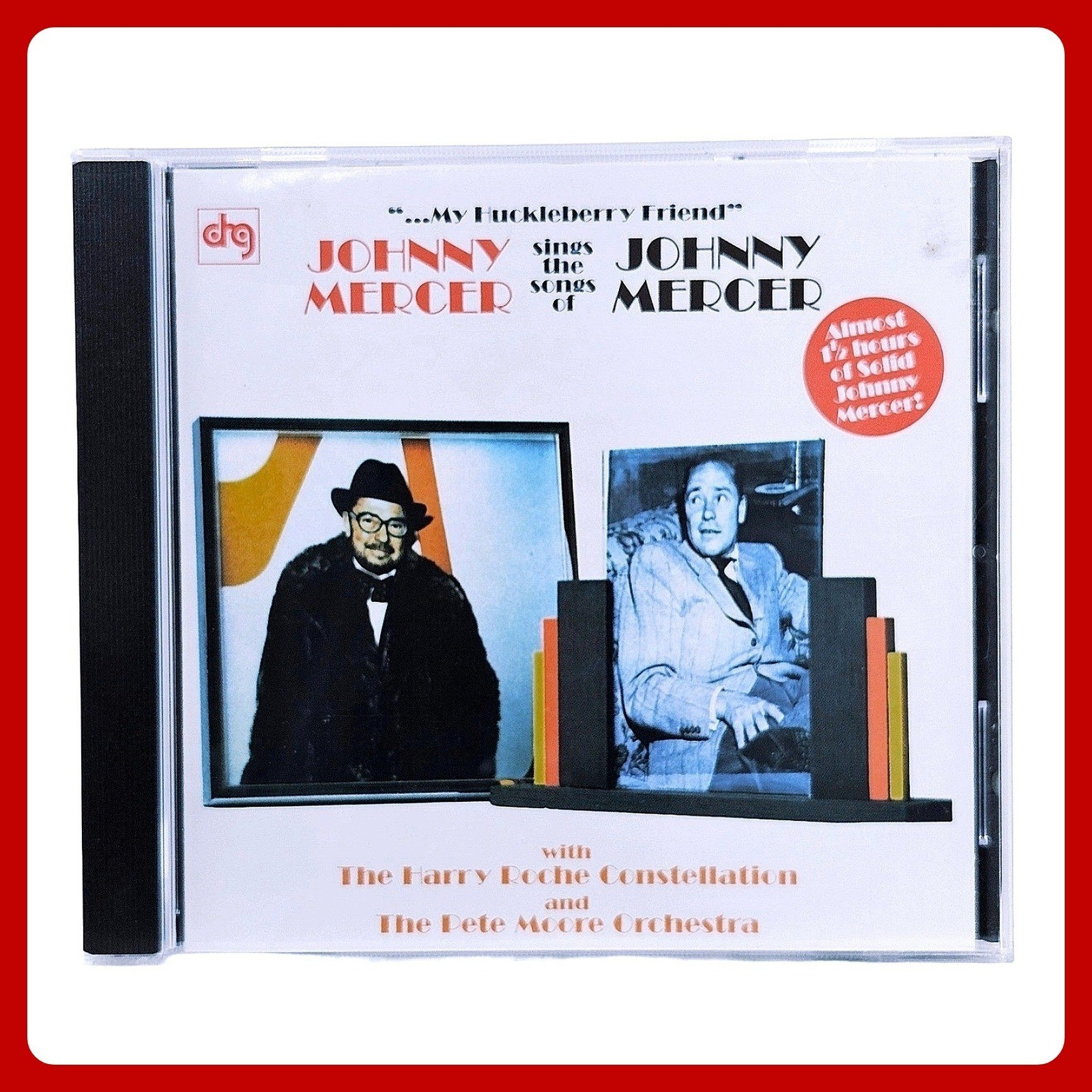 My Huckleberry Friend Johnny Mercer CD Vocal Jazz Pop 021471524420 CD 5244