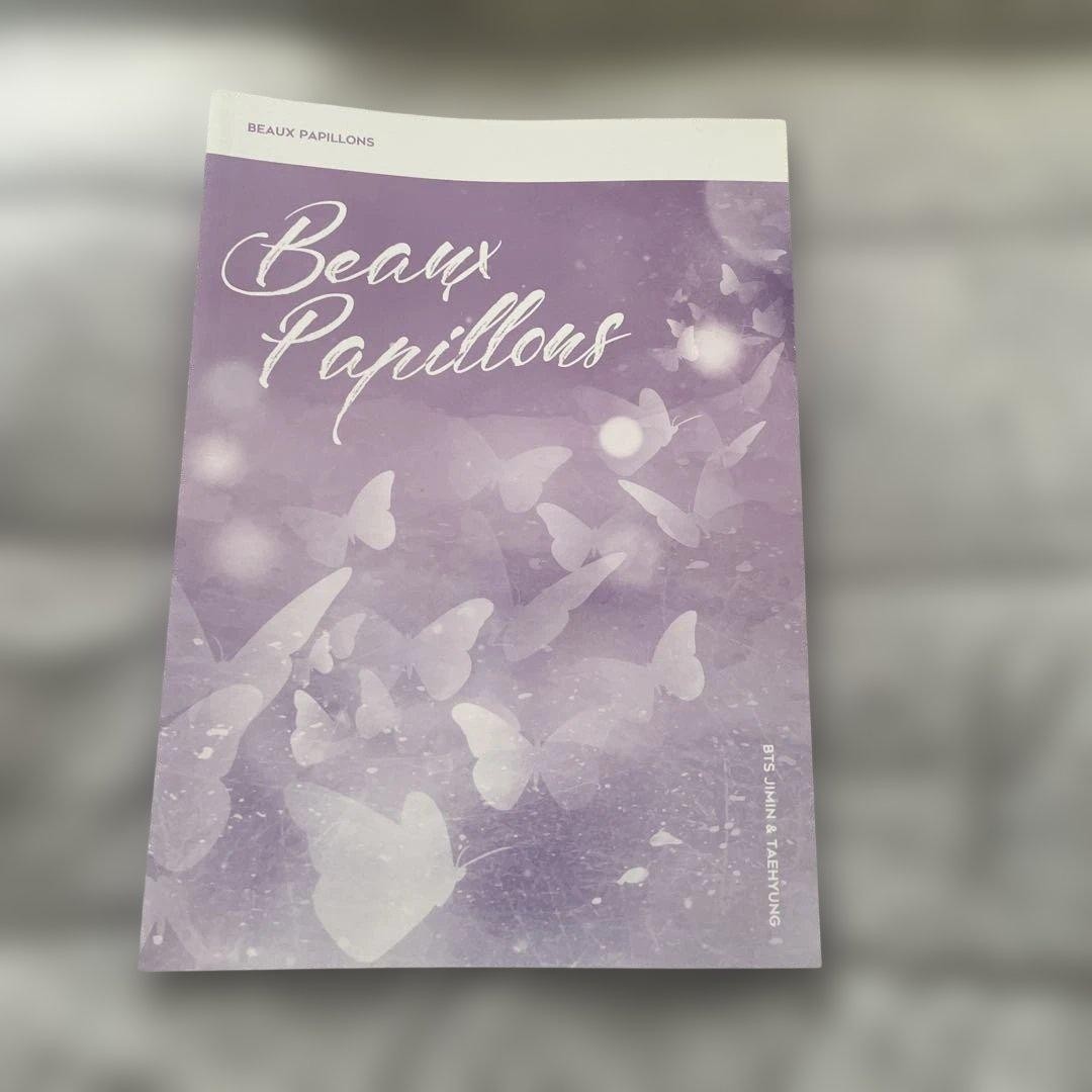 BTS Jimin & Taehyung Photobook Beaux Papillons 56 pages