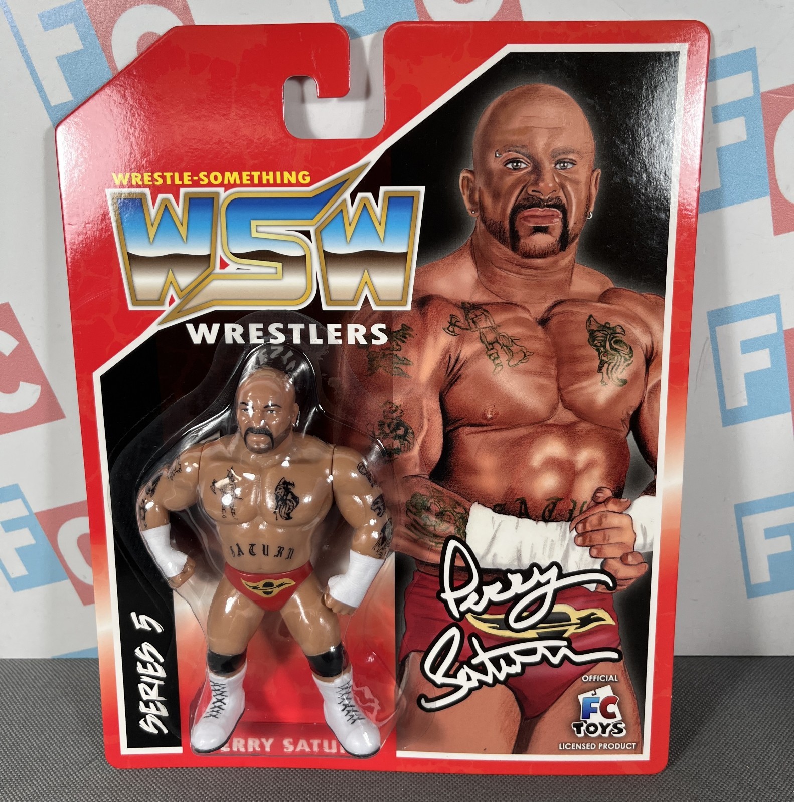 FC Toys Retro Wrestle-Something Wrestlers Series 5 Perry Saturn Figure