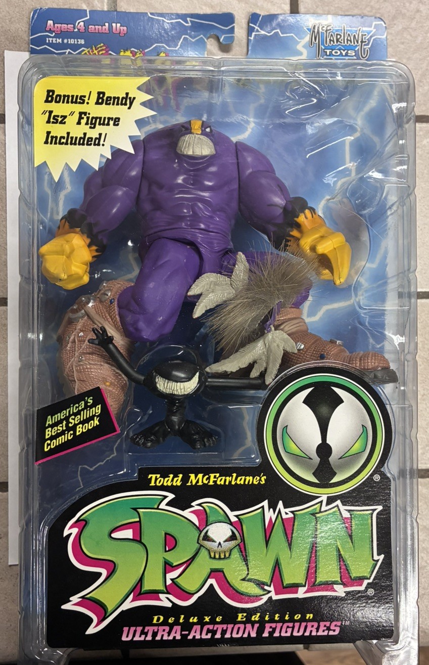 1996 McFarlane Spawn The Maxx Series 4 Action Figure SEALED Bendy Isz Sam Keith