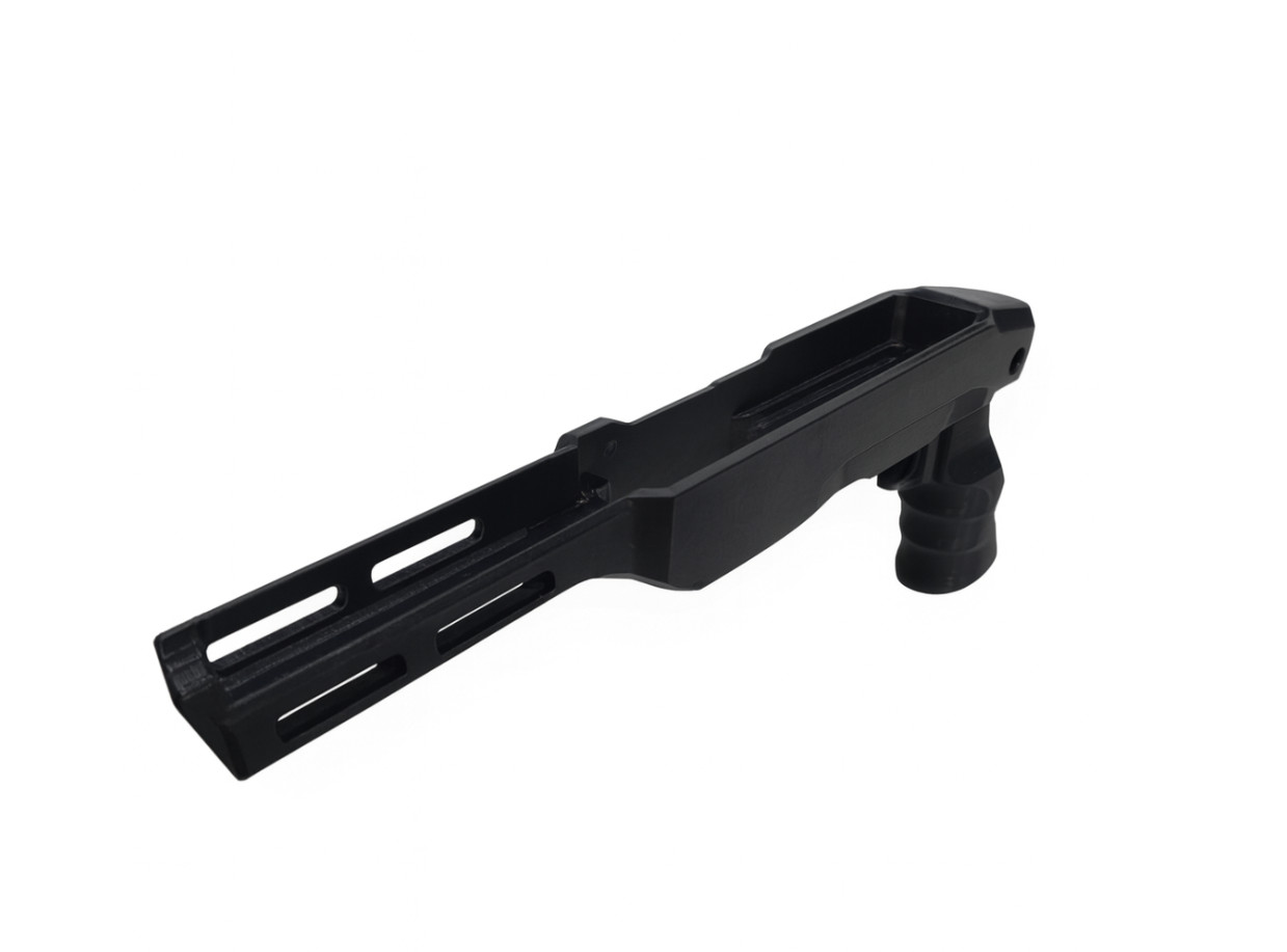 Ruger 10/22 1022 Stock Micro Chassis, Modular Design, Dense 3D printed Copolymer Ruger 10/22 1022 Stock Micro Chassis, Modular Design, Dense 3D printed Copolymer