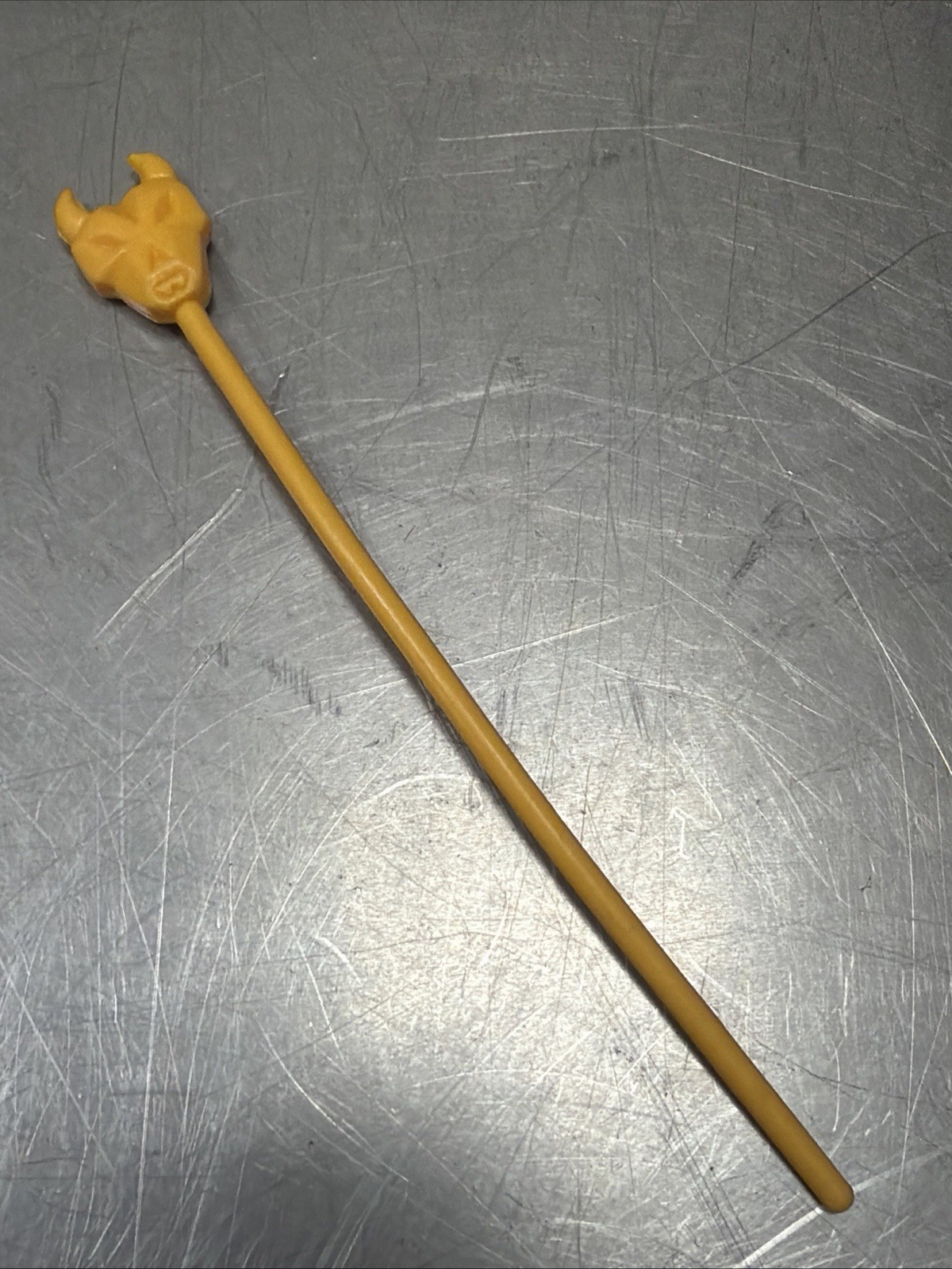 1984 VOLTRON Haggar the Witch Staff Original Vintage Yellow Staff Panosh Place 1984 VOLTRON Haggar the Witch Staff Original Vintage Yellow Staff Panosh Place