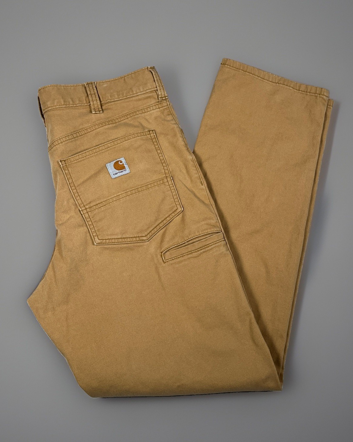 Carhartt Men Rugged Flex Relaxed Fit Canvas 5-Pocket Work Pant BN2517-M 34x33