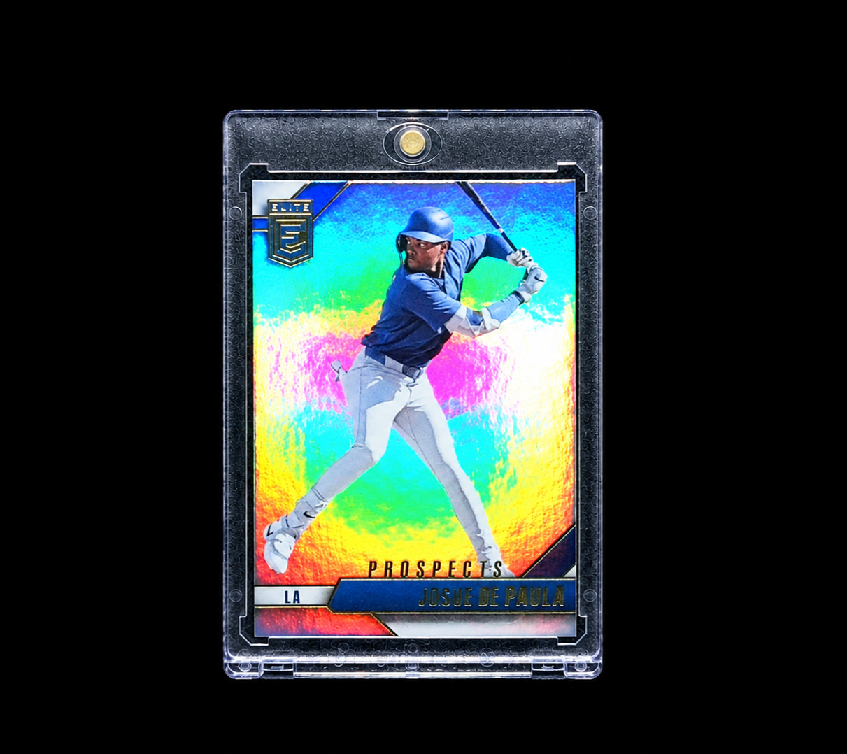 ROOKIE JOSUE DE PAULA REFRACTOR SILVER HOLO CARD 2026 ELITE SERIES - Dodgers RC ROOKIE JOSUE DE PAULA REFRACTOR SILVER HOLO CARD 2026 ELITE SERIES - Dodgers RC
