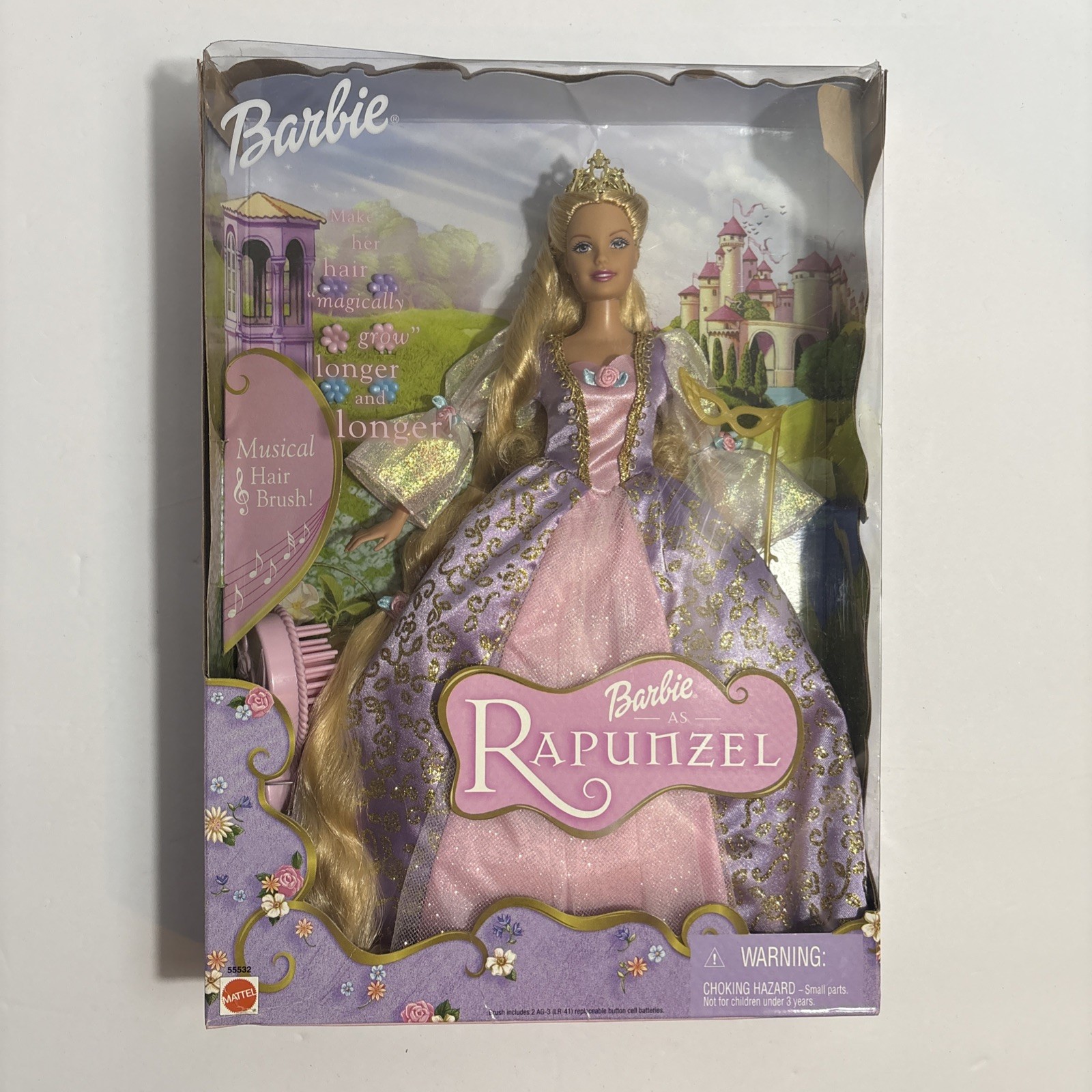Mattel Barbie Rapunzel Doll 2001 Collectible Item 55532 New Mattel Barbie Rapunzel Doll 2001 Collectible Item 55532 New