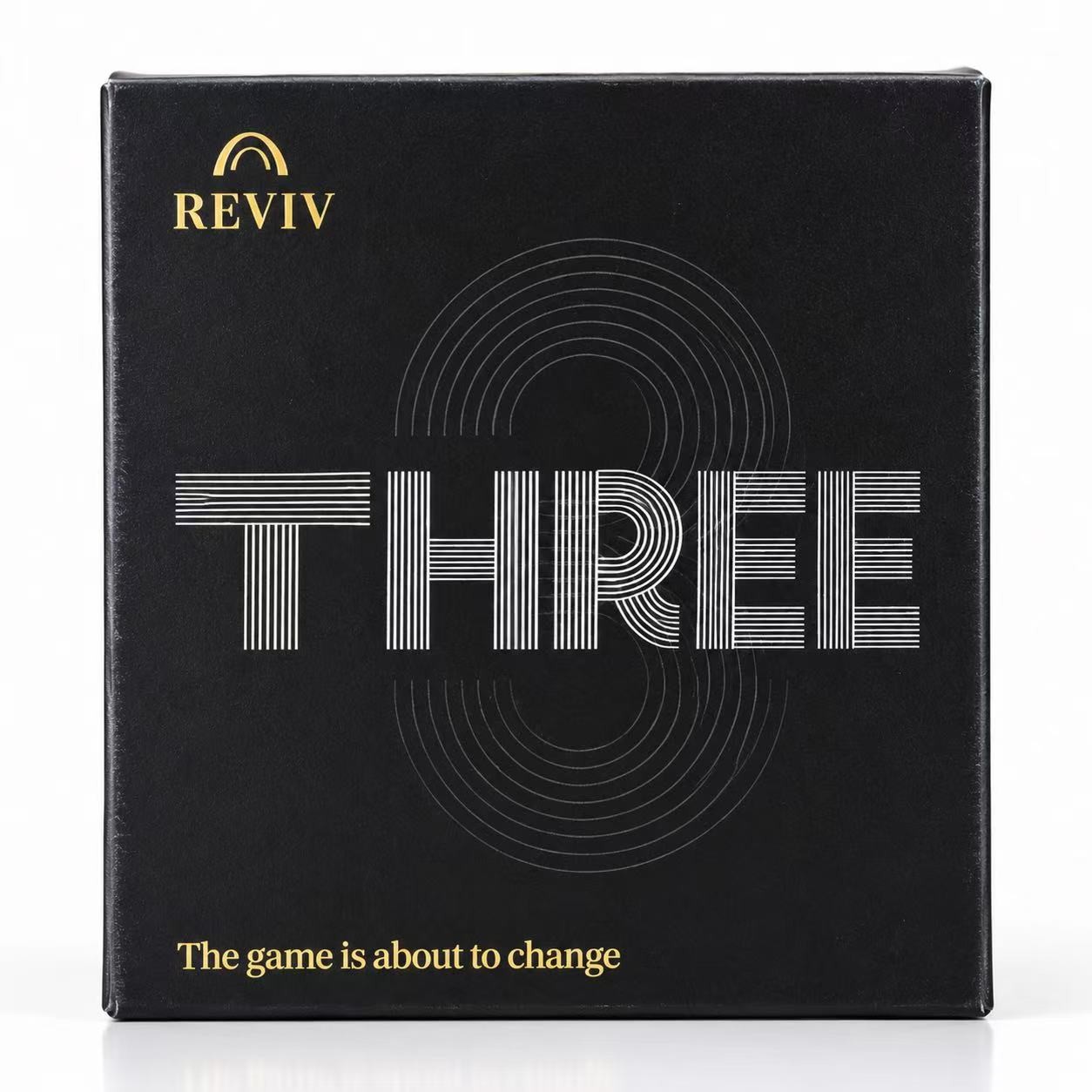 Reviv Three R3 Mouthguard for Teeth, Black, Size 3, Adult Unisex