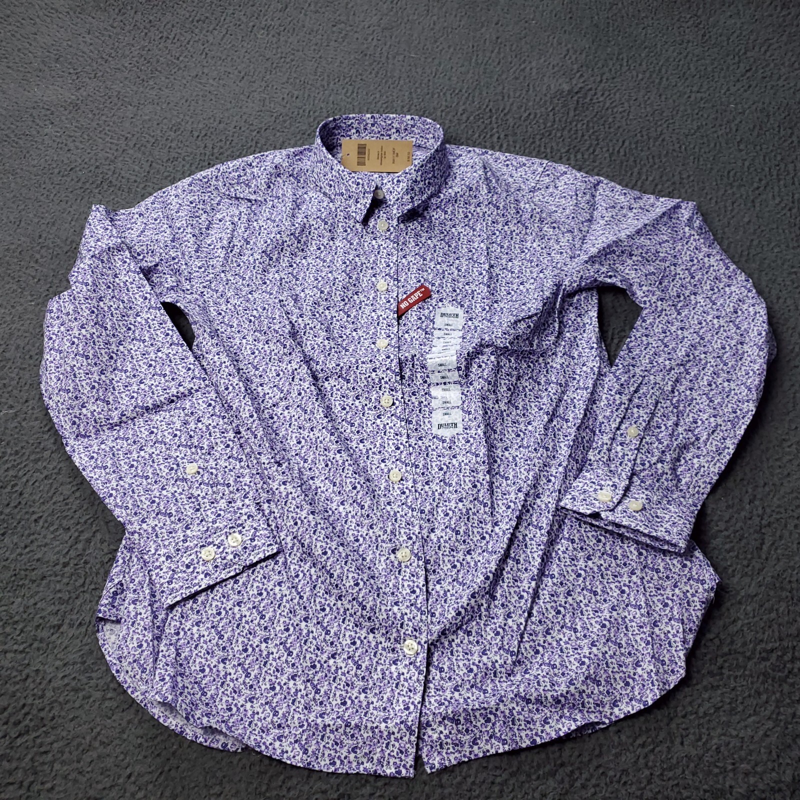 NEW $59.50 Duluth Shirt Womens S Small Wrinklefighter Button No Gape NEW $59.50 Duluth Shirt Womens S Small Wrinklefighter Button No Gape