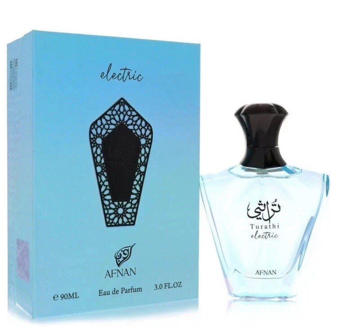 Turathi Electric by Afnan EDP Spray for Men 3.0oz New