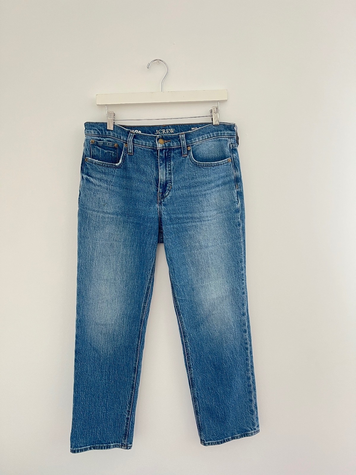 J.Crew Mid-Rise 90’s Classic Straight Jeans J.Crew Mid-Rise 90’s Classic Straight Jeans