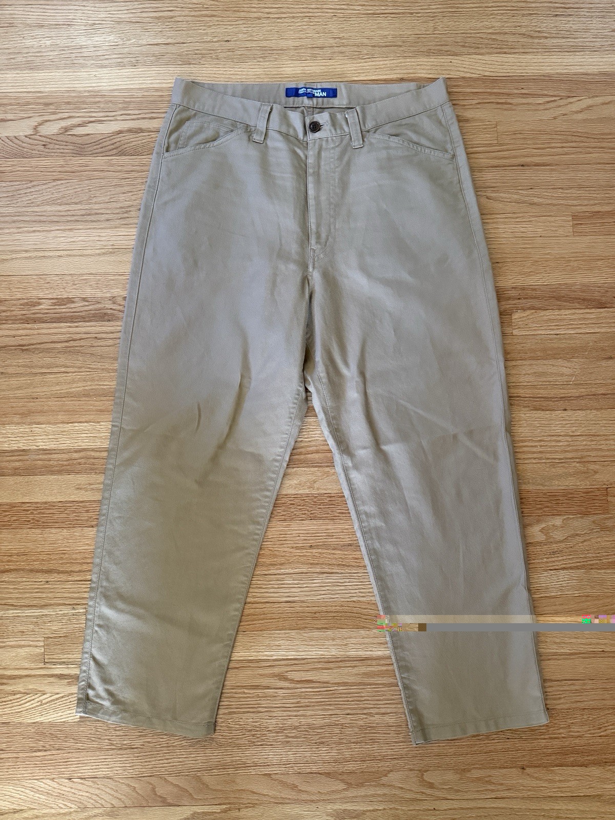 Junya Watanabe Comme des Garçons MAN Pants Size L Beige Cotton Men Junya Watanabe Comme des Garçons MAN Pants Size L Beige Cotton Men