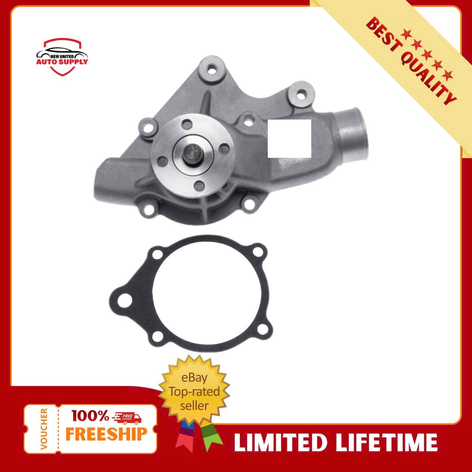 Procool T2220 Water Pump for Jeep Cherokee 1991-2000 Wrangler Comanche Grand