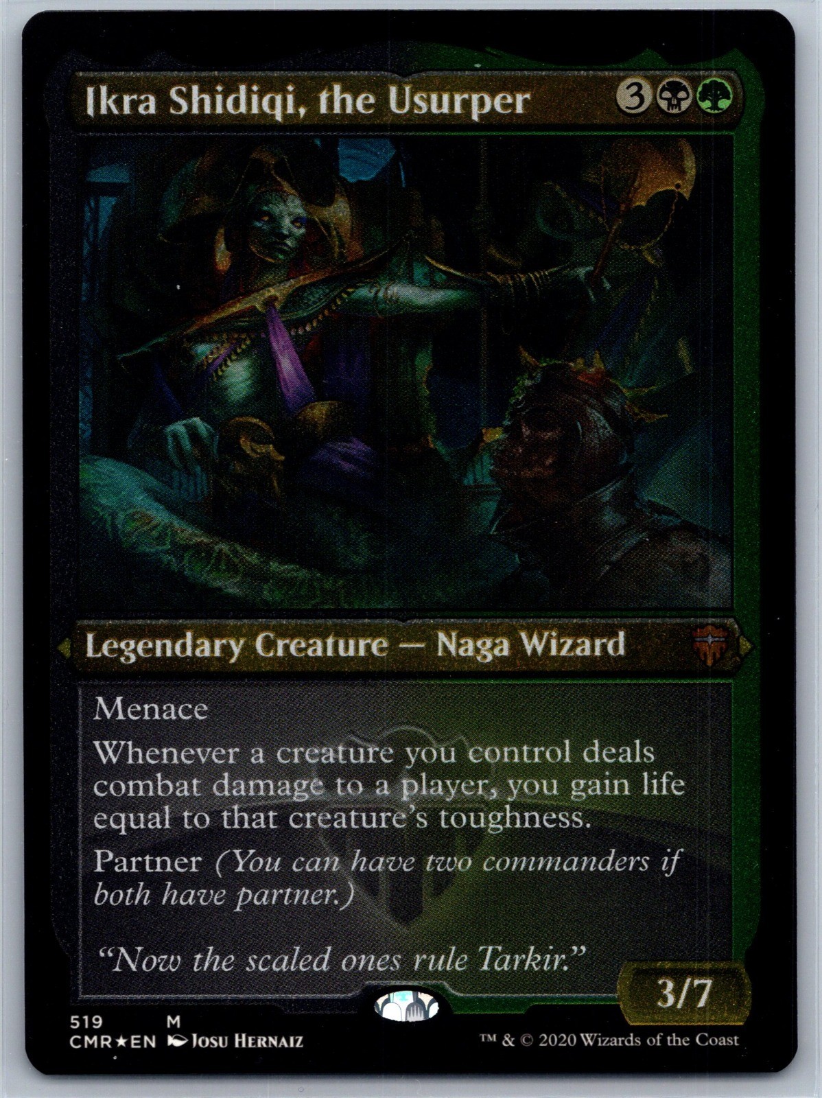 Ikra Shidiqi, the Usurper (Foil Etched) Foil M Commander Legends 519 NM Ikra Shidiqi, the Usurper (Foil Etched) Foil M Commander Legends 519 NM