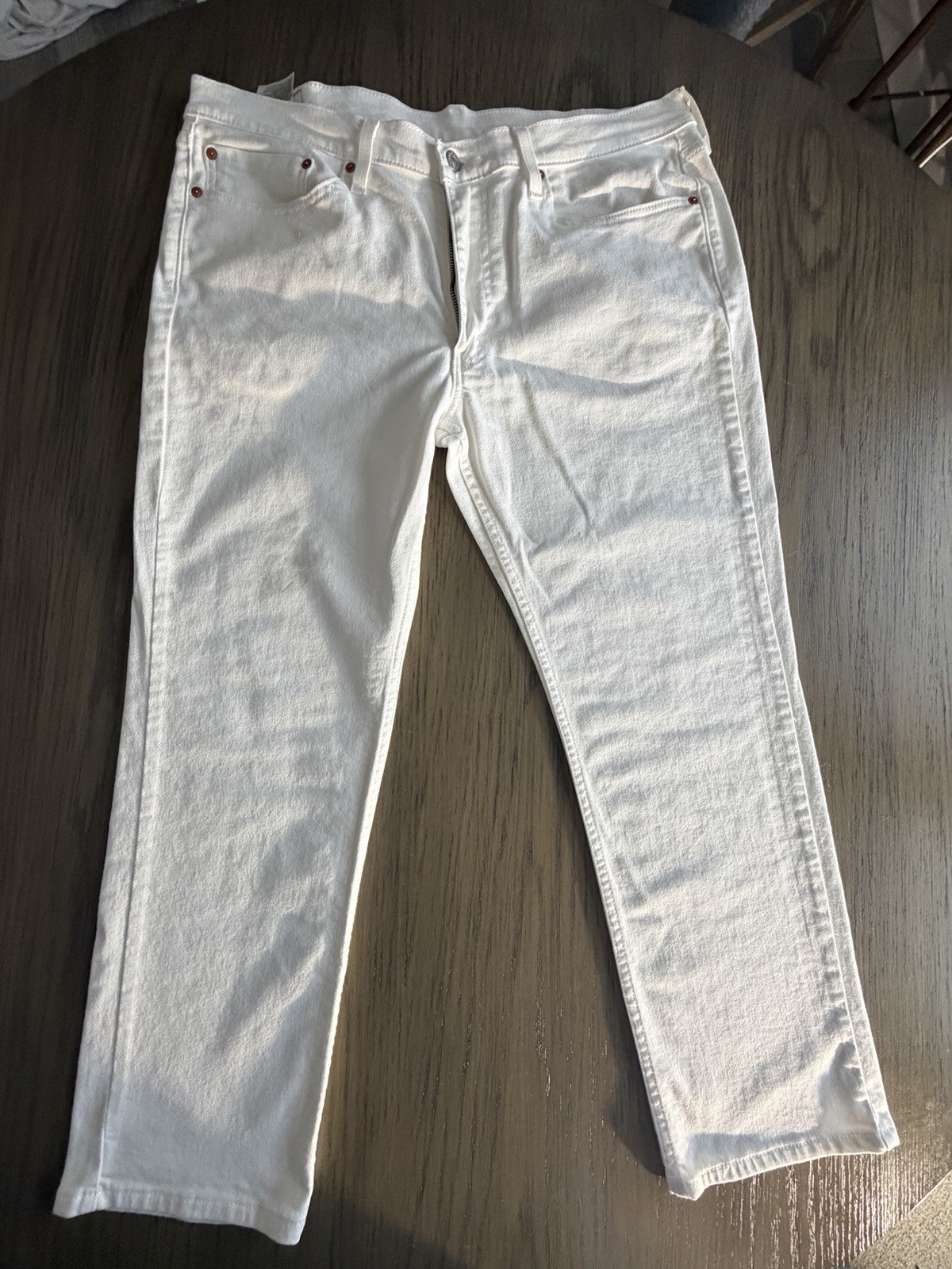 Vintage 1996 Levi’s 514  White Jeans W36 L29