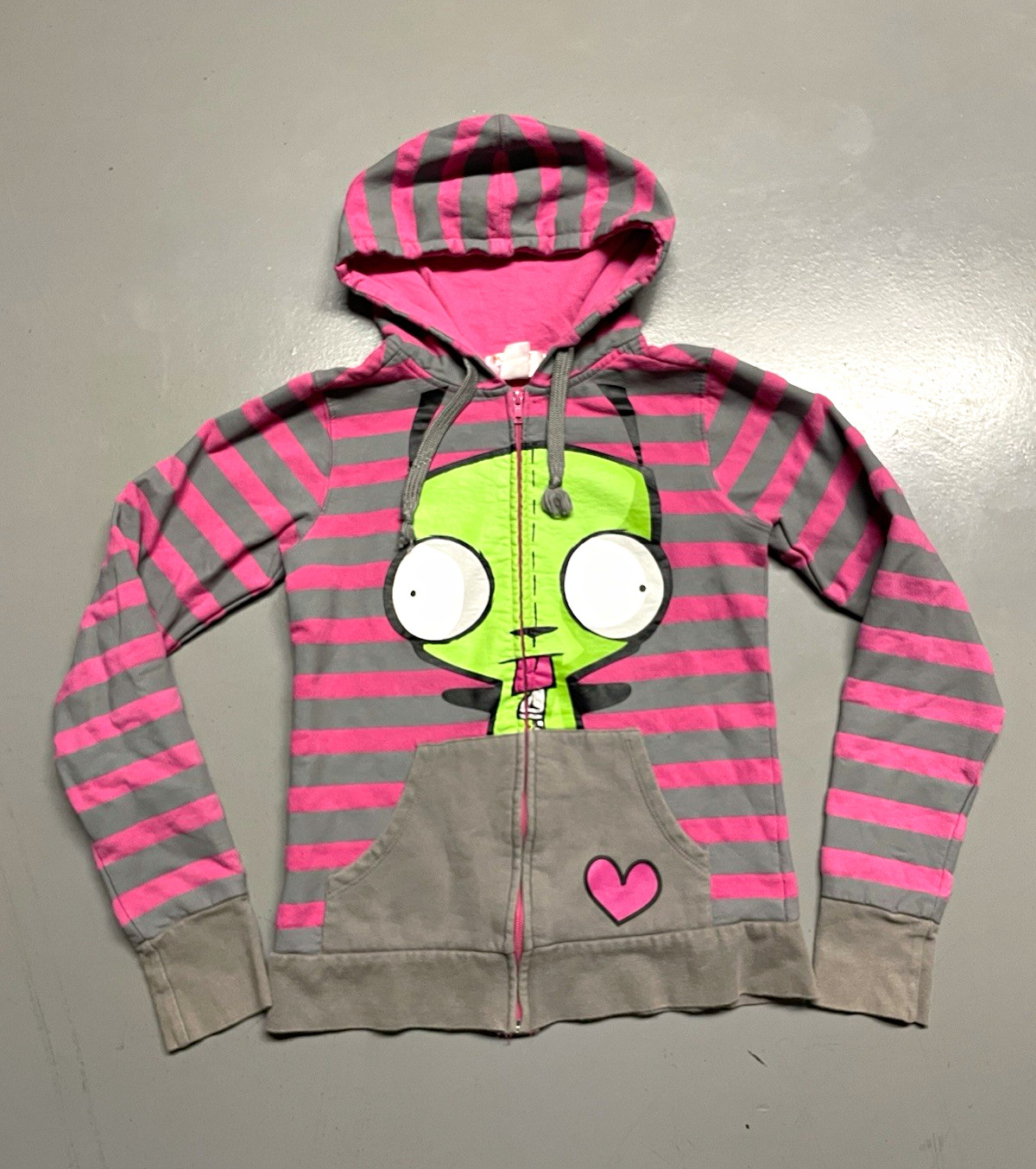 RARE GRAIL Mighty Fine Women\'s Zip Up  Hoodie “Someone needs a hug” Jacket SizeM