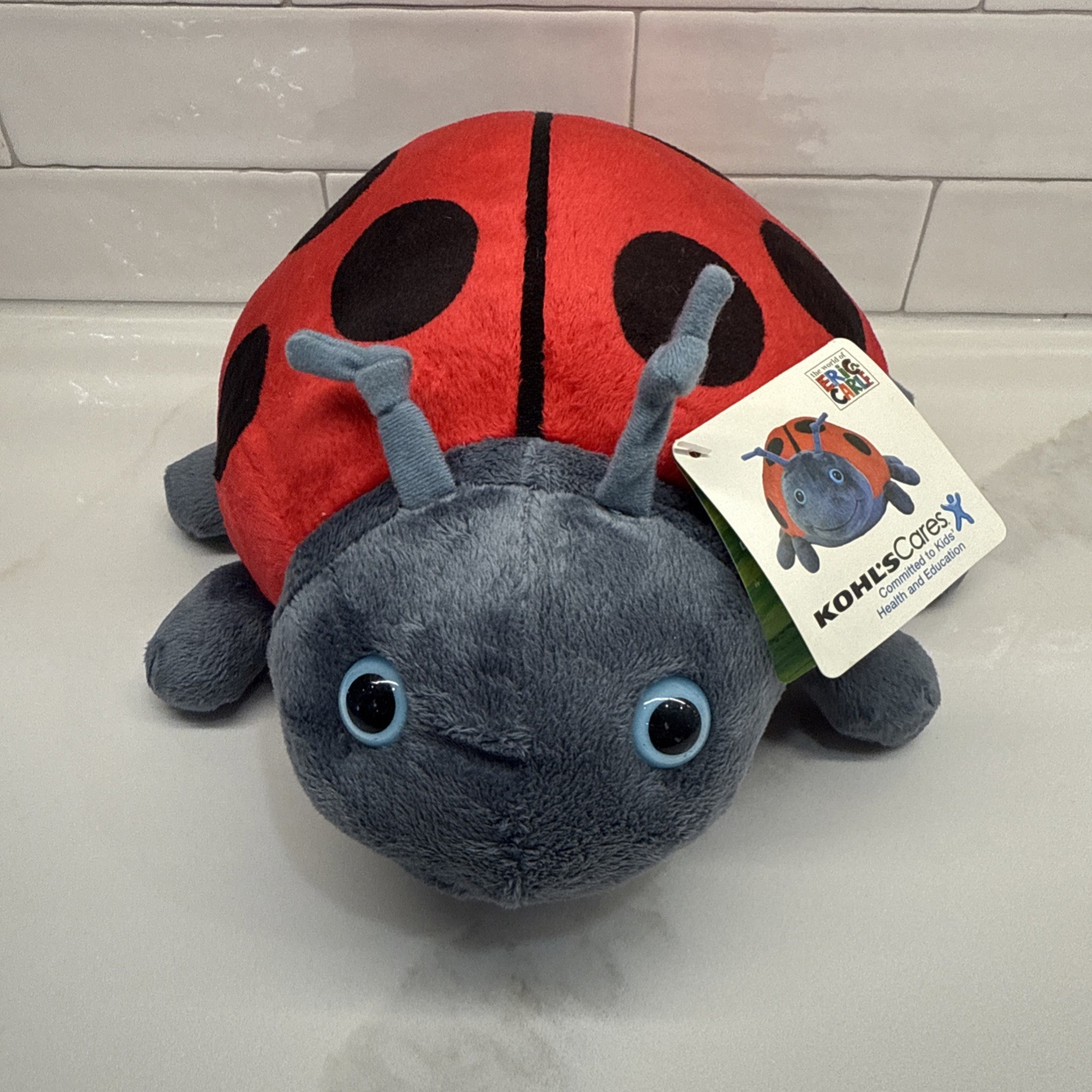 Ladybug Kohls Cares Eric Carle From TheBook Very Grouchy 13” Plush New With Tag
