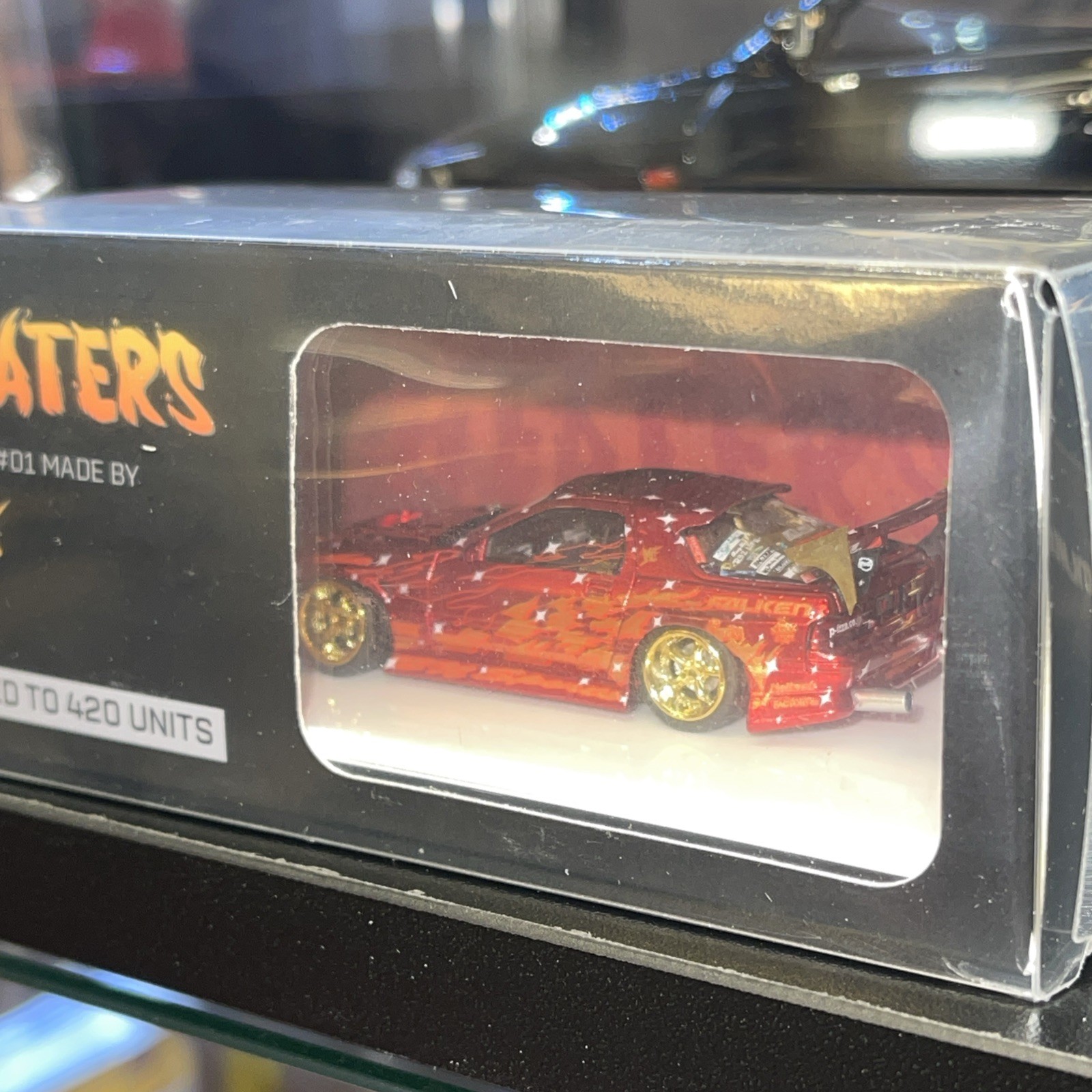 ERROR404 HEATERS #1 RX-7 FC Hert Twerkstallion resin car 1/64 USA seller 