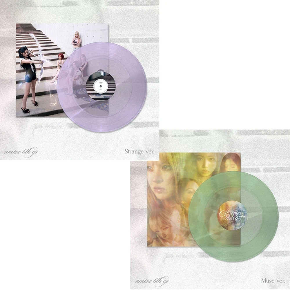 NMIXX [STRANGE MUSE] 6th EP Album LP Ver/Vinyl+Lyrics+6 Poster+6 Photo Card+GIFT