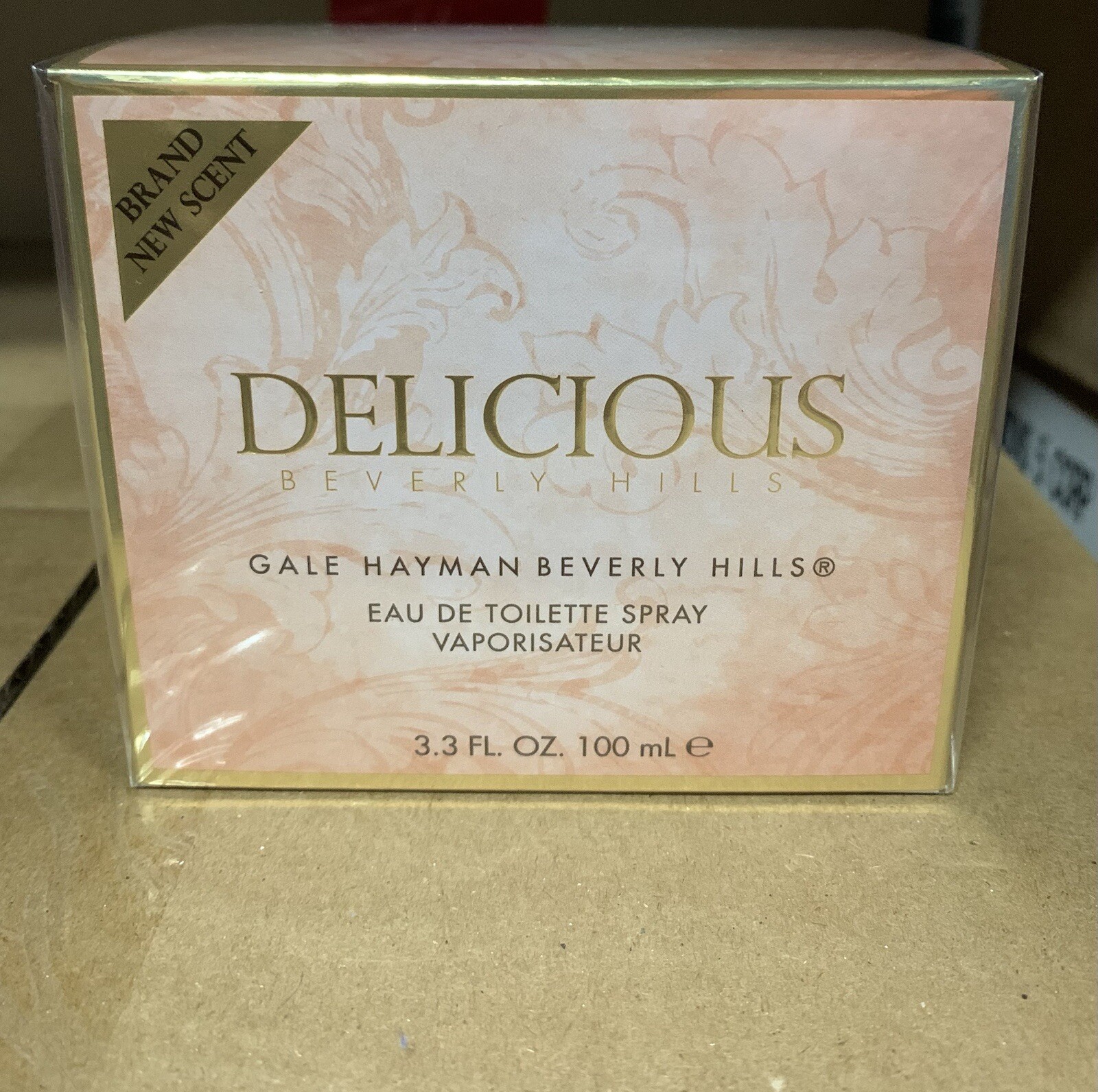 Delicious By Gale Hayman  Beverly Hills  3.3oz  Edt Spray. New.. Rare. Original