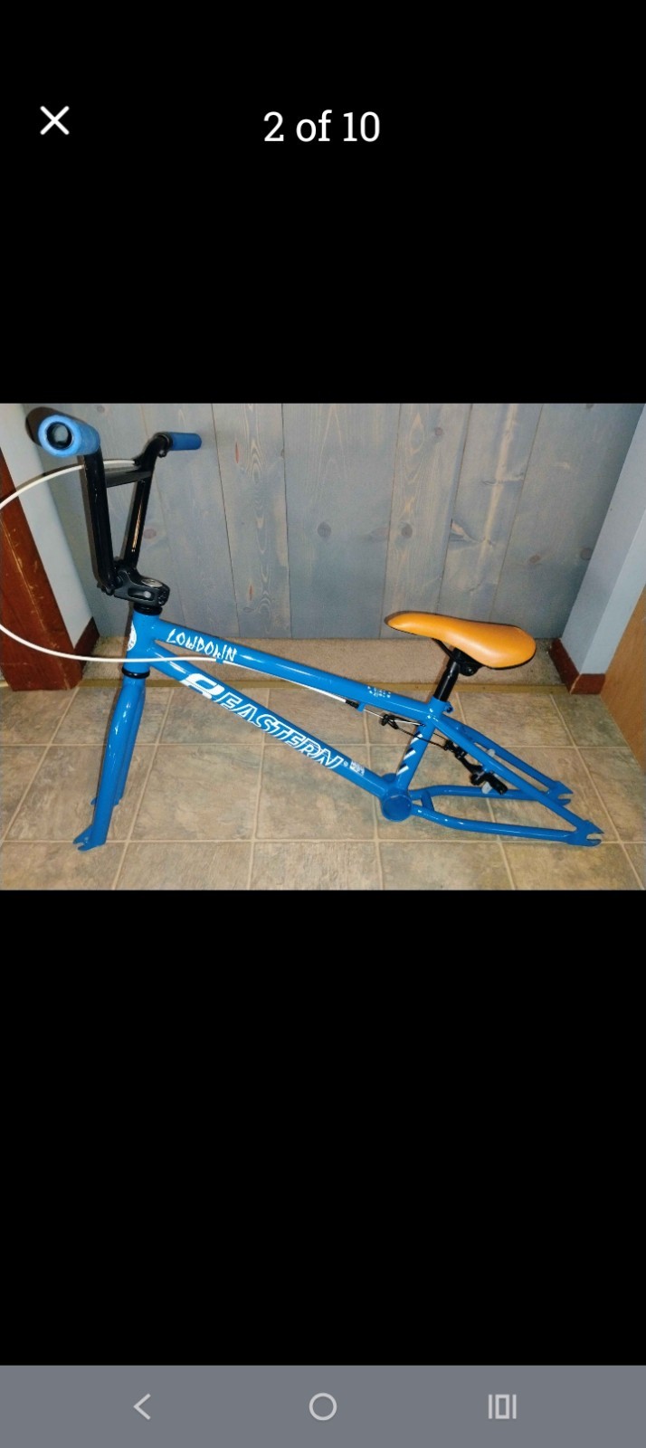 Eastern Lowdown Frame set, 20tt, Bars, Stem, Headset, and Brake System.
