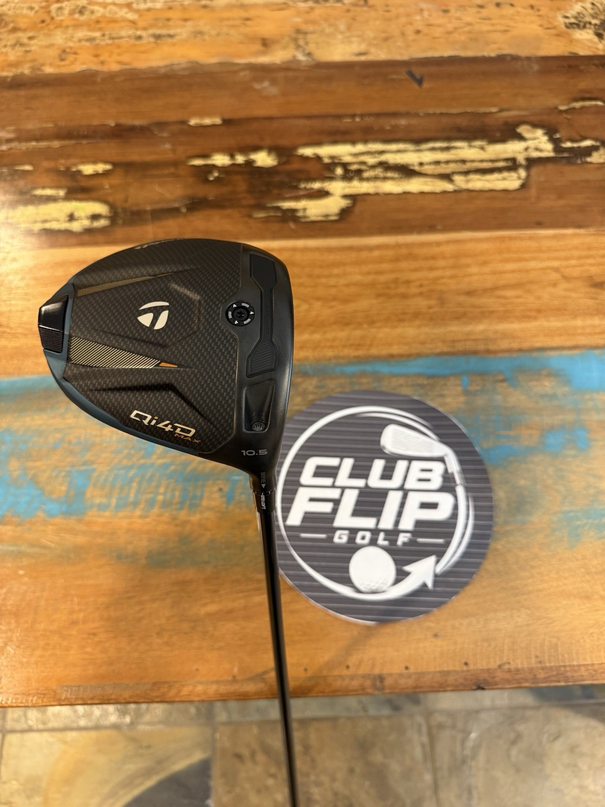 *NEW* TaylorMade Qi4D Max 10.5 Driver Right-Handed Stiff Graphite REAX Shaft *NEW* TaylorMade Qi4D Max 10.5 Driver Right-Handed Stiff Graphite REAX Shaft