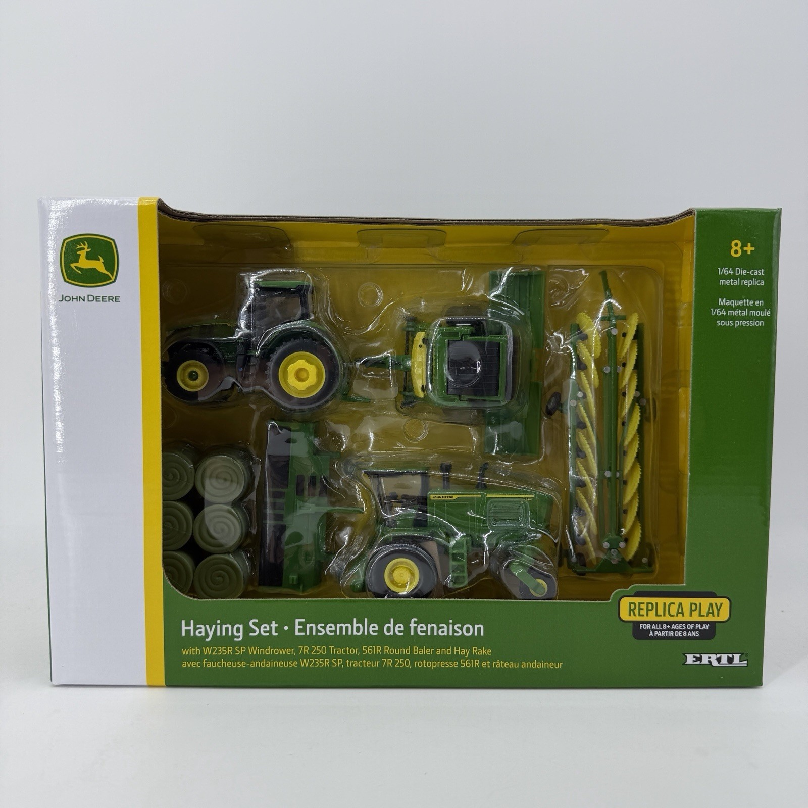 NEW John Deere ERTL 1/64 Haying Set Replica Play Die Cast - LP86066